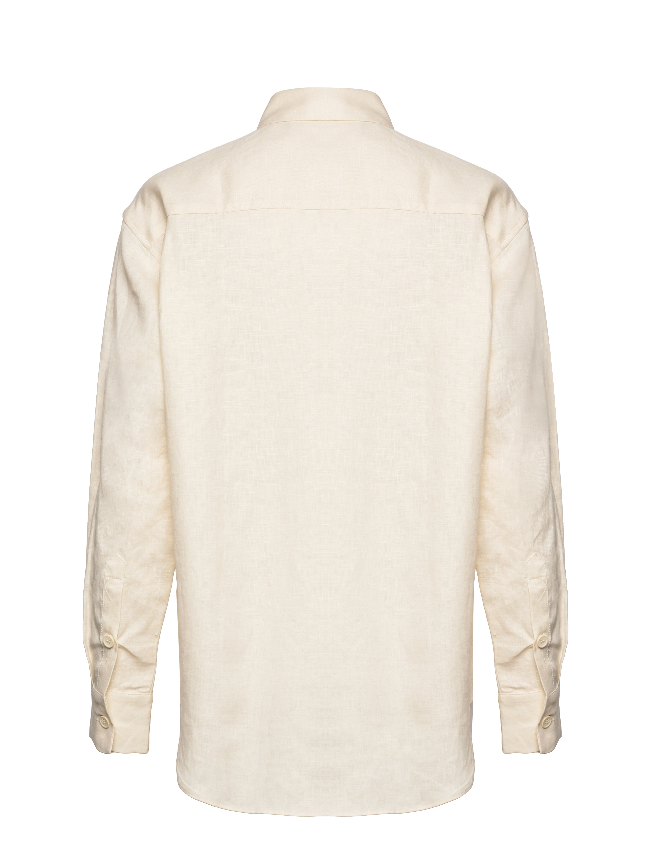 Rosemunde - Linen shirt - hørskjorter - ivory - 1