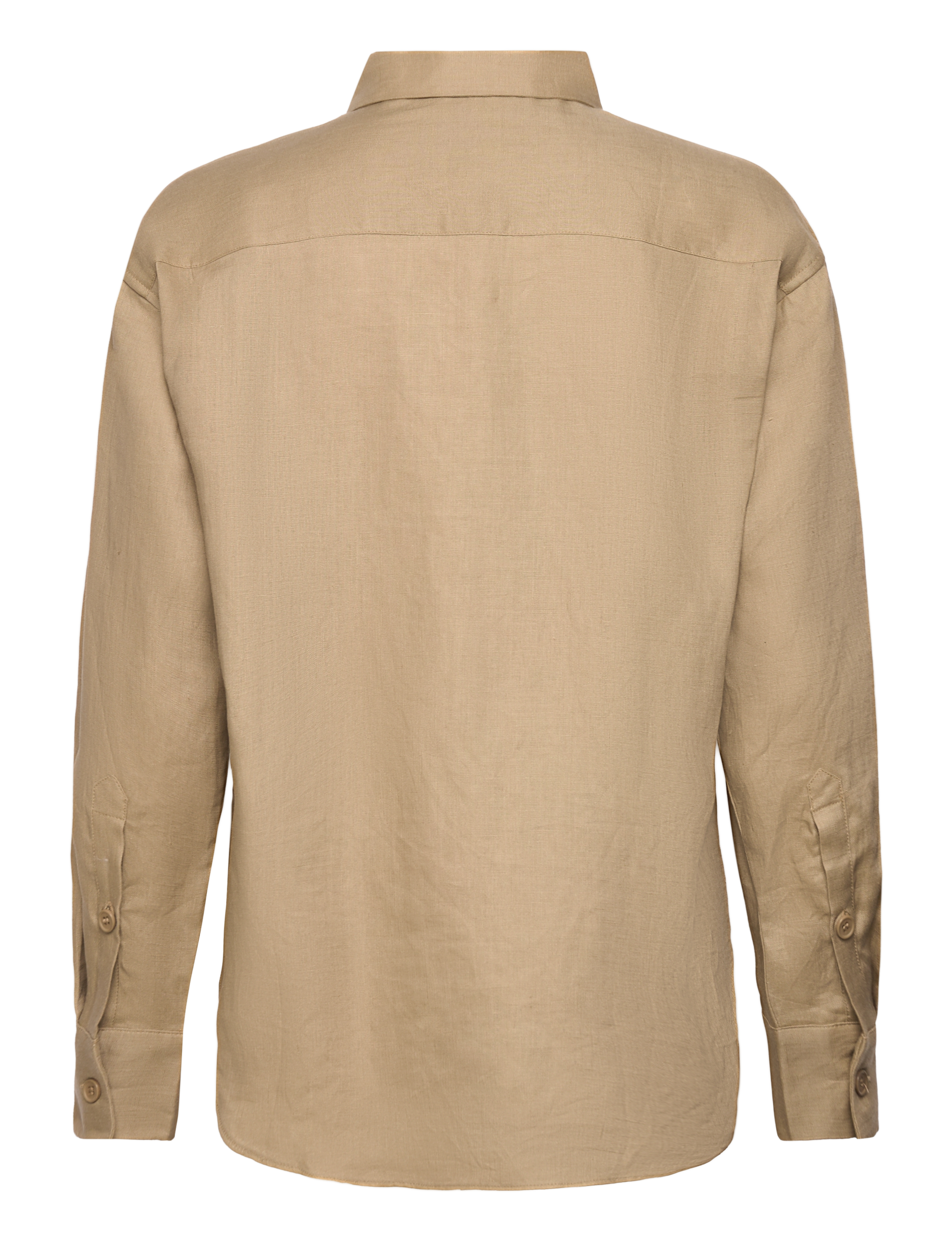 Rosemunde - Linen shirt - hørskjorter - portobello brown - 1