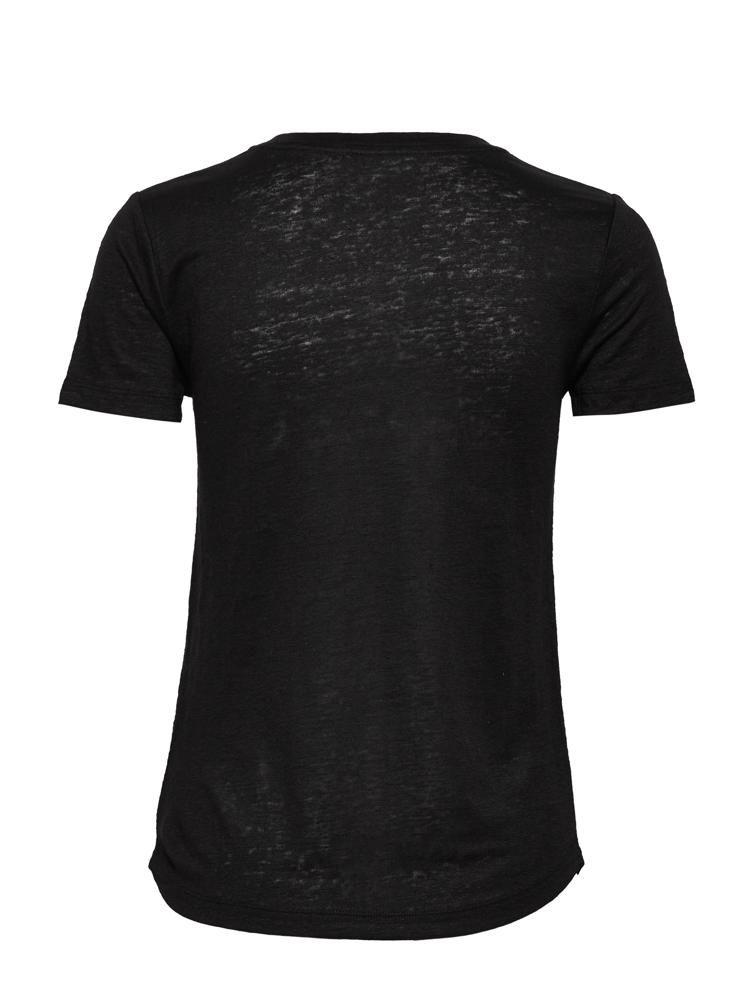 Rosemunde - Linnen t-shirt - black - 1