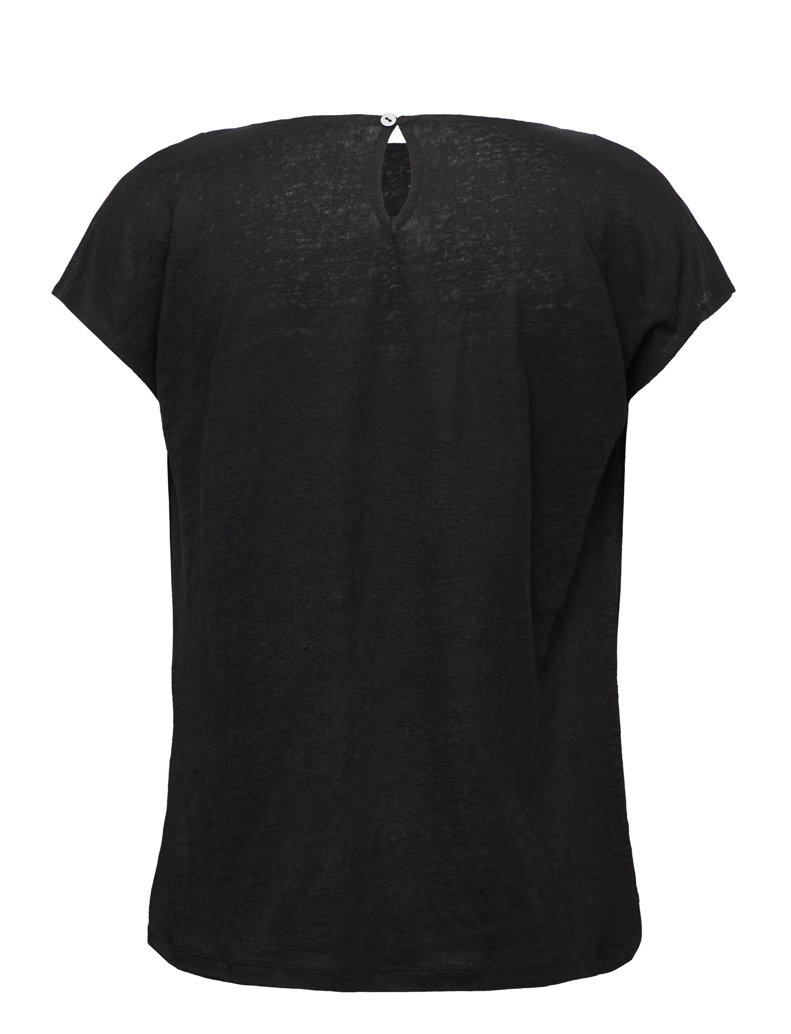 Rosemunde - Linnen t-shirt - black - 1
