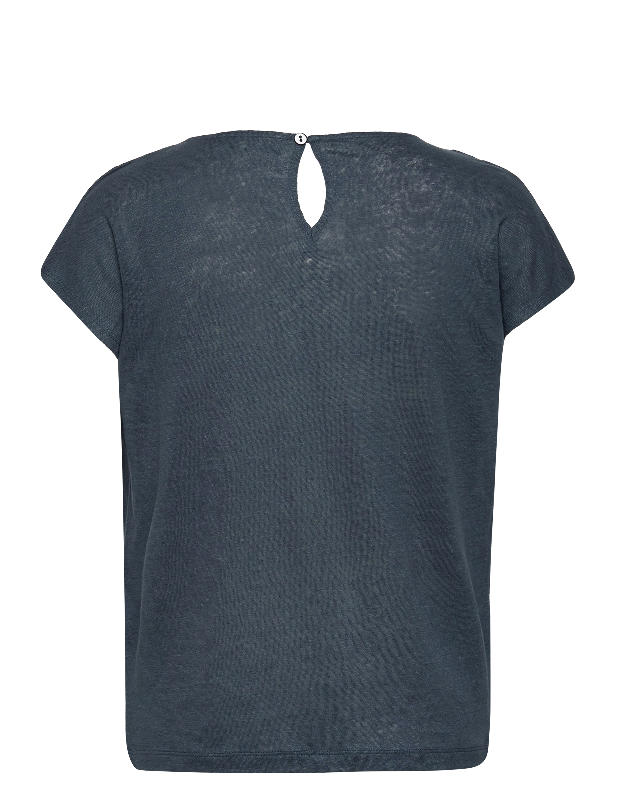 Rosemunde - Linnen t-shirt - mountain blue - 1