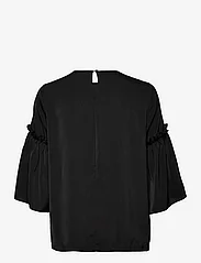 Rosemunde - Recycled polyester blouse - pitkähihaiset puserot - black - 1