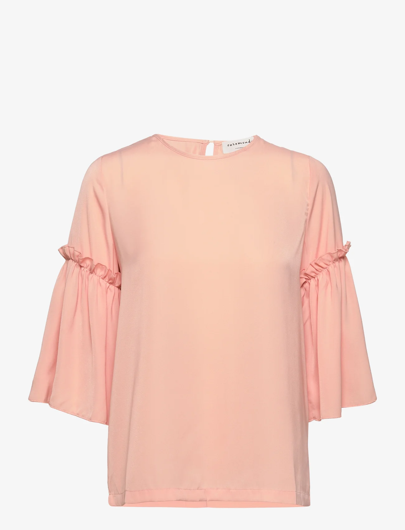Rosemunde - Recycled polyester blouse - pitkähihaiset puserot - peachy rose - 0