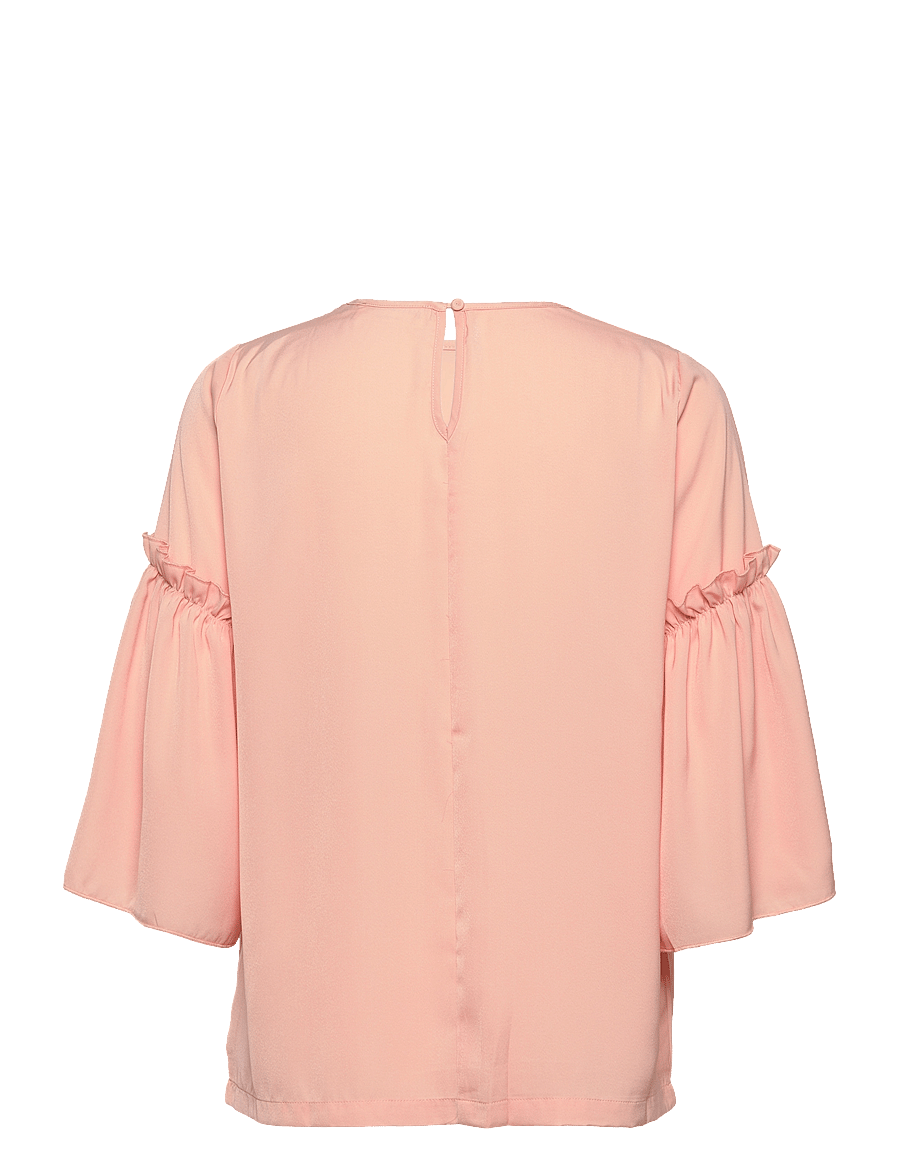 Rosemunde - Recycled polyester blouse - langærmede bluser - peachy rose - 1