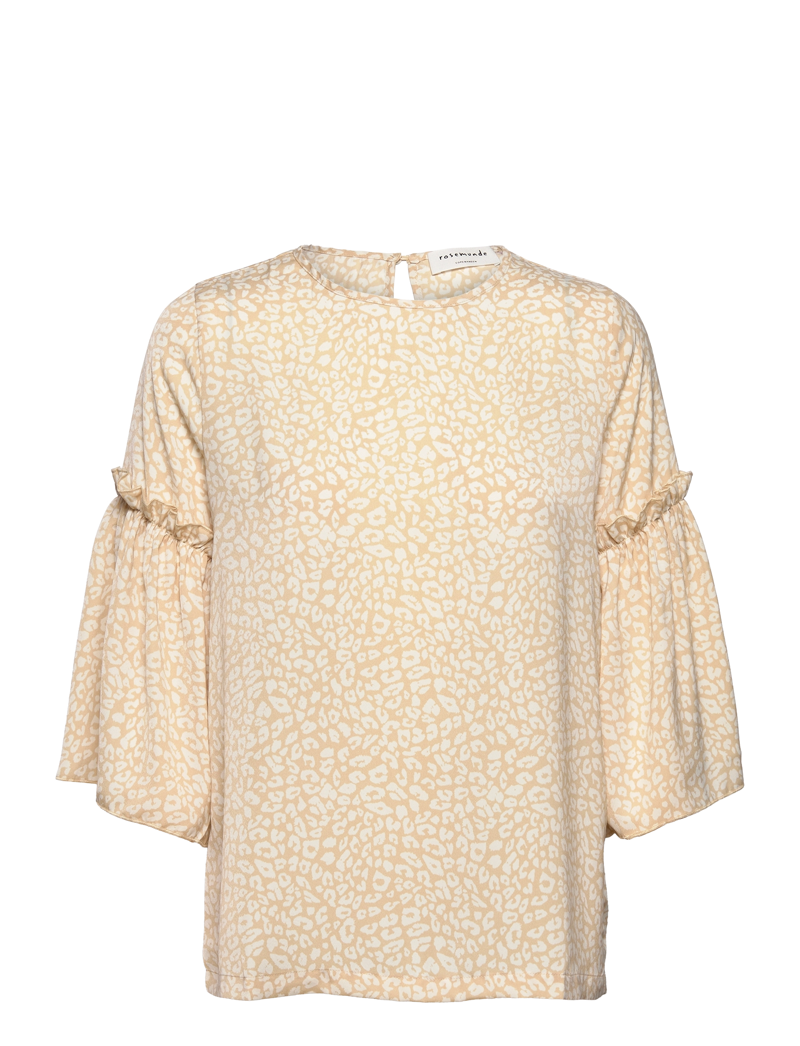 ROSEMUNDE Recycled Polyester Bluse Beige - 34 - Damen