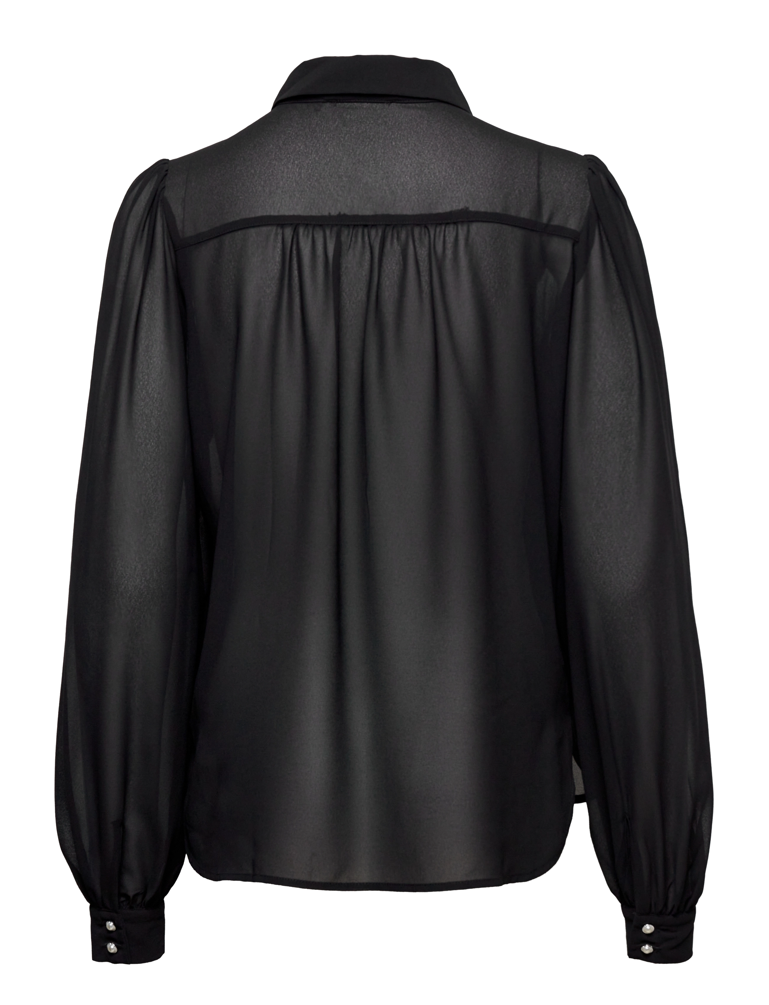 Rosemunde - Recycled polyester shirt - black - 1