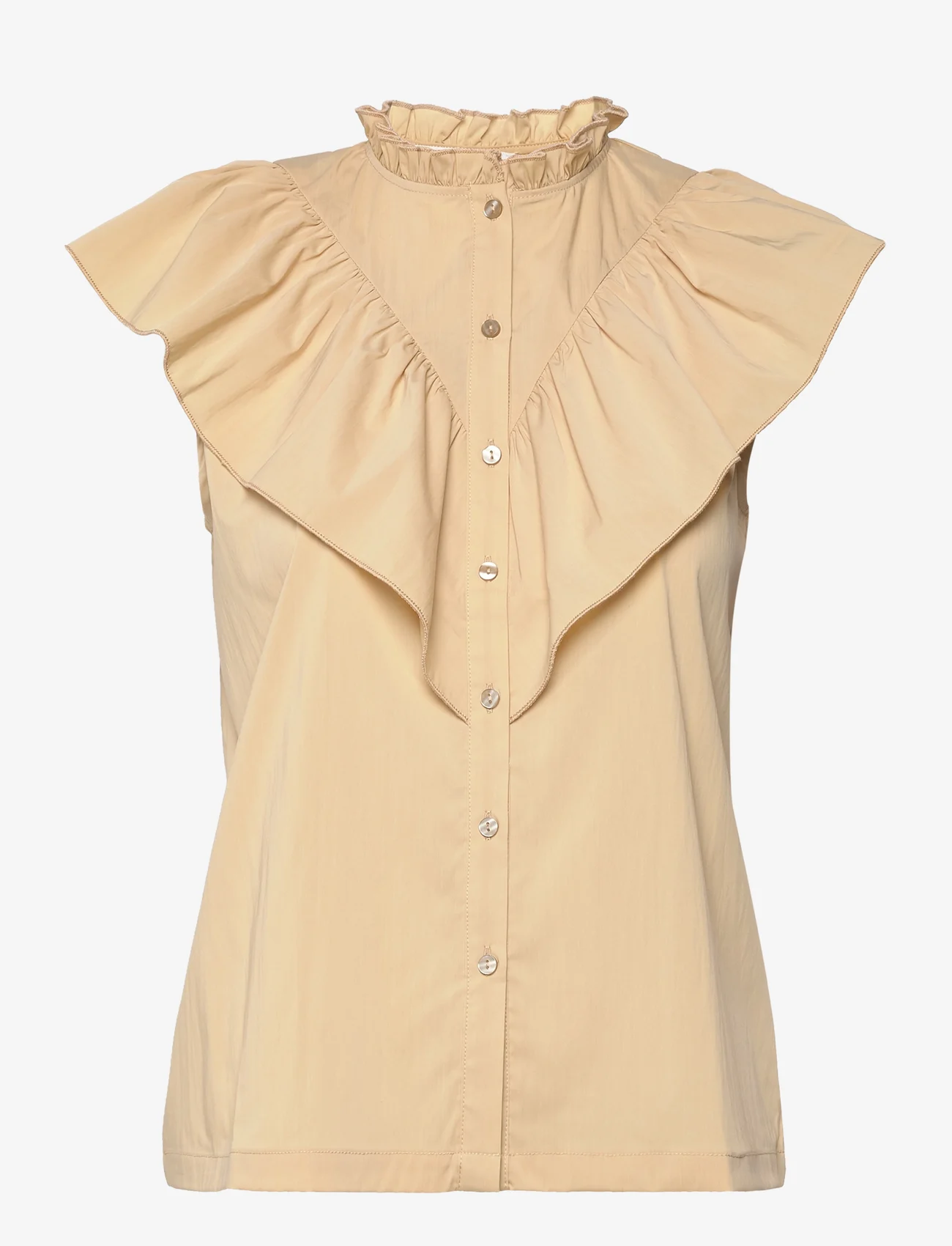 Rosemunde - Top - blouses zonder mouwen - beach sand - 0