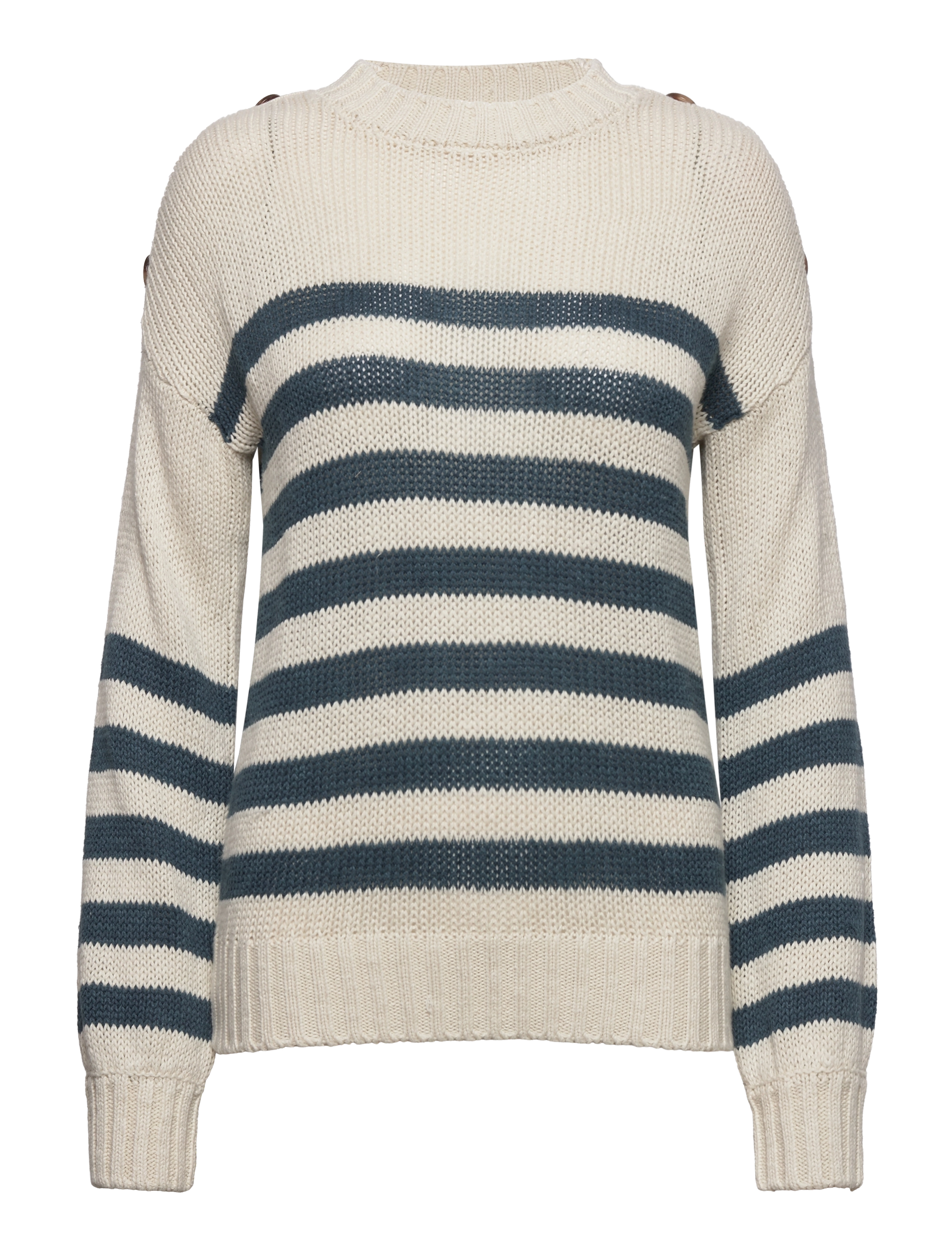 IVORY MOUNTAIN BLUE STRIPE