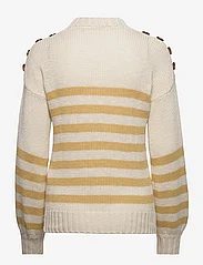 Rosemunde - Pullover - trøjer - ivory mellow yellow stripe - 1