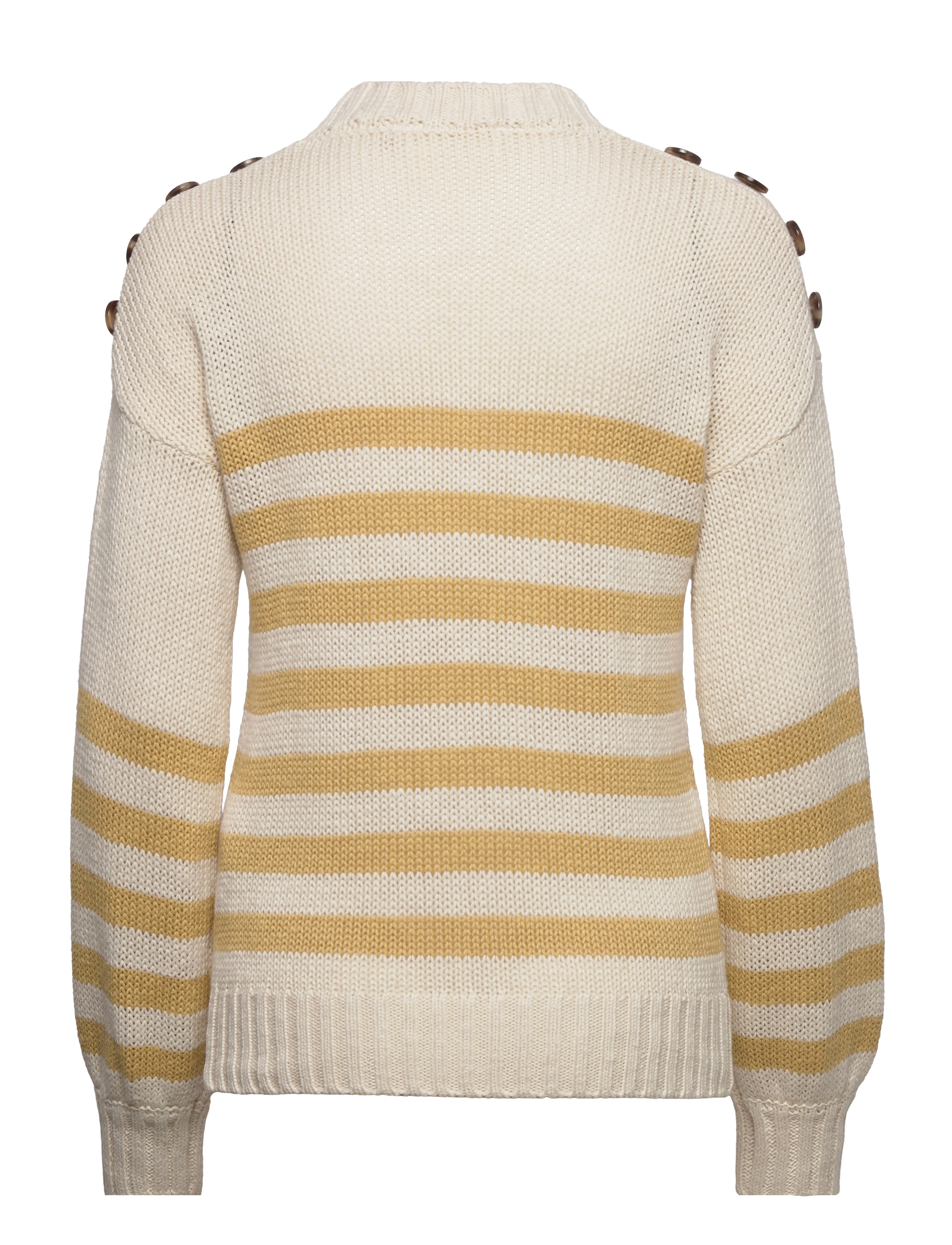 Rosemunde - Pullover - ivory mellow yellow stripe - 1