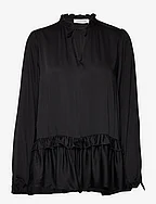 Ecovero blouse - BLACK