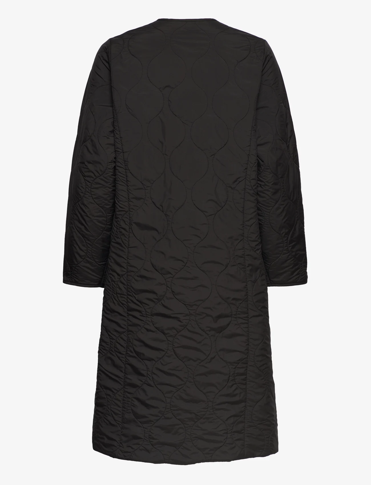 Rosemunde - Recycle polyester coat - spring jackets - black - 1