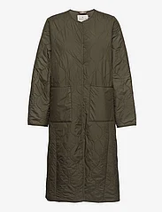 Rosemunde - Recycle polyester coat - spring jackets - olive night - 0