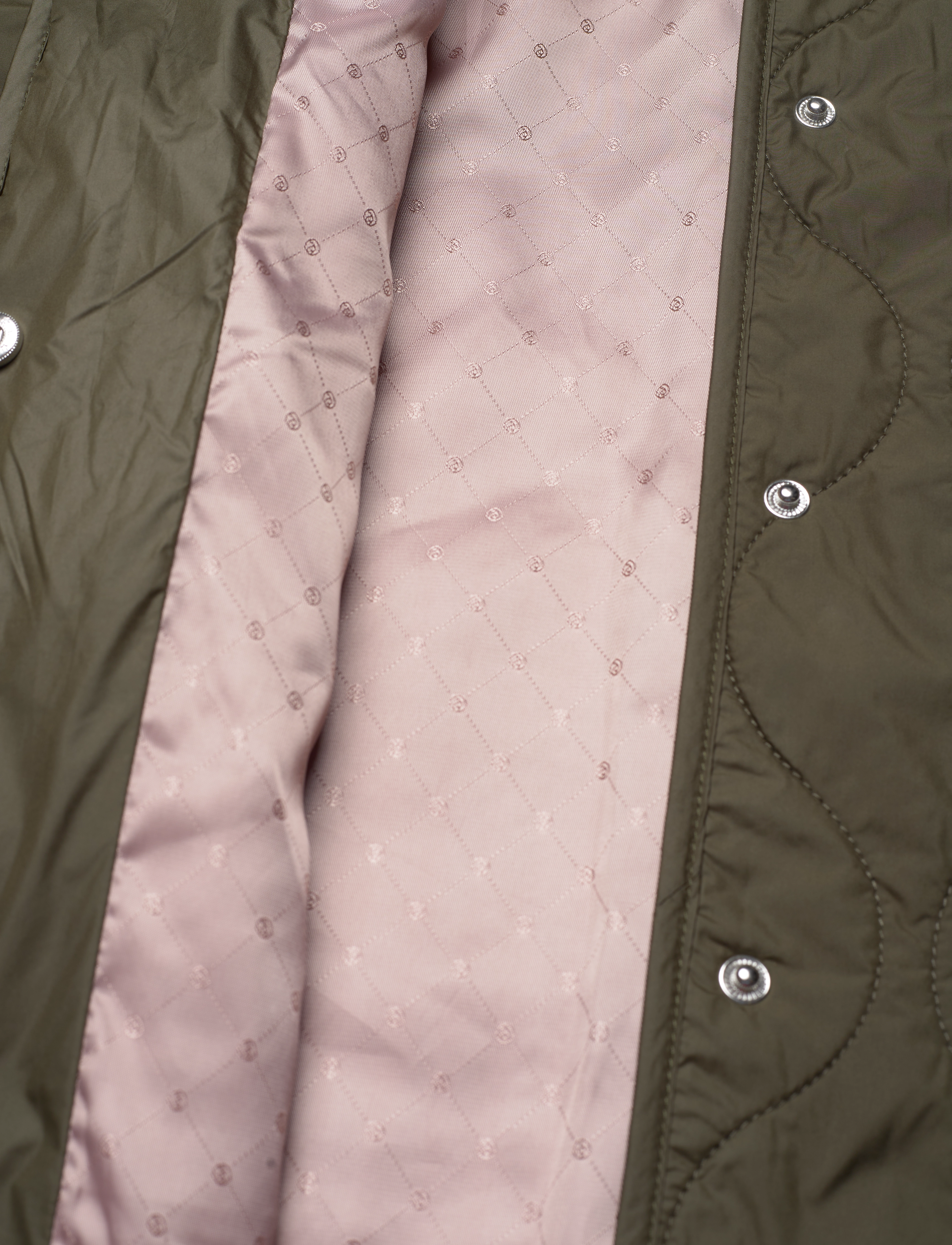 Rosemunde - Recycle polyester coat - Üleriided - olive night - 4