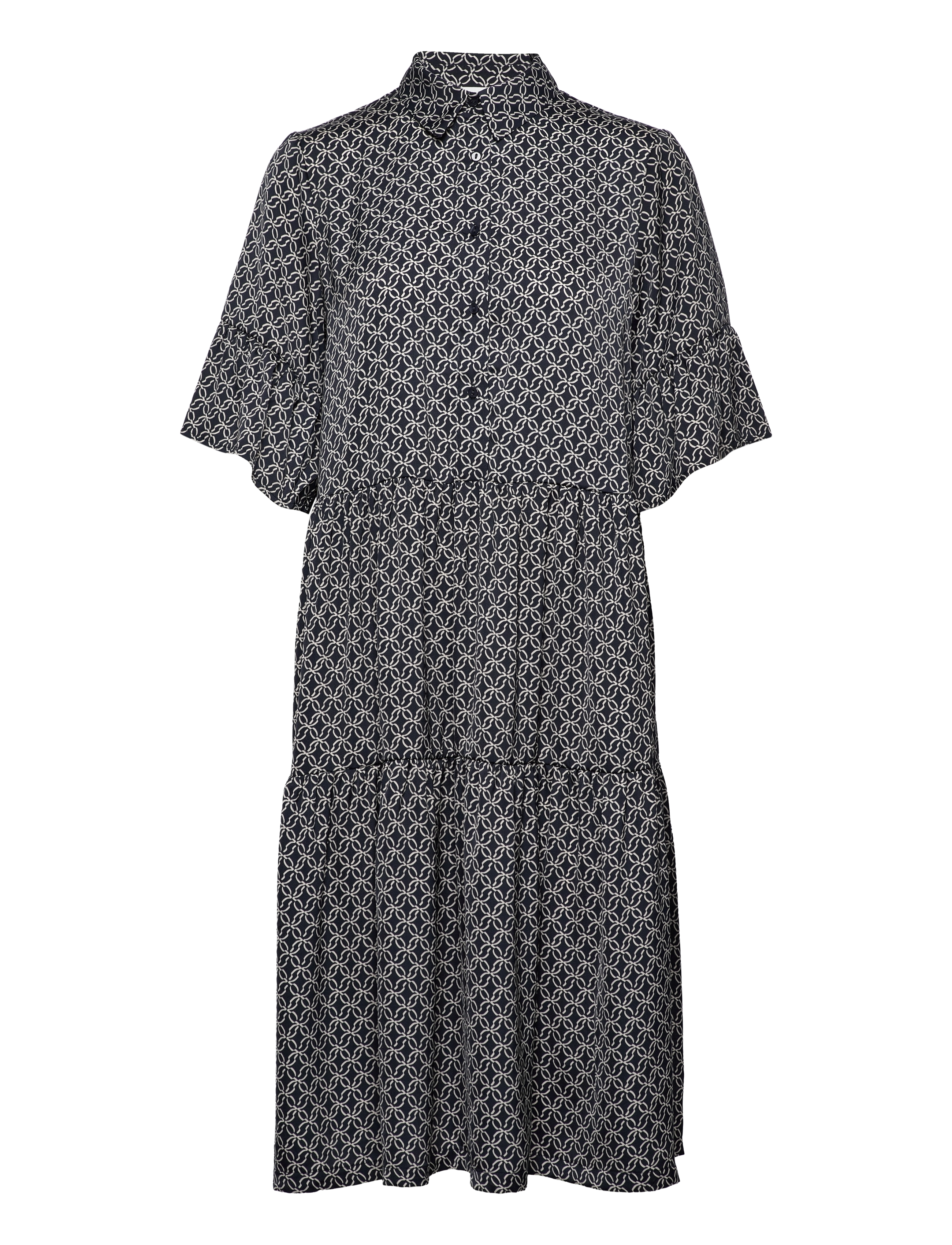 DARK BLUE GRAPHIC PRINT