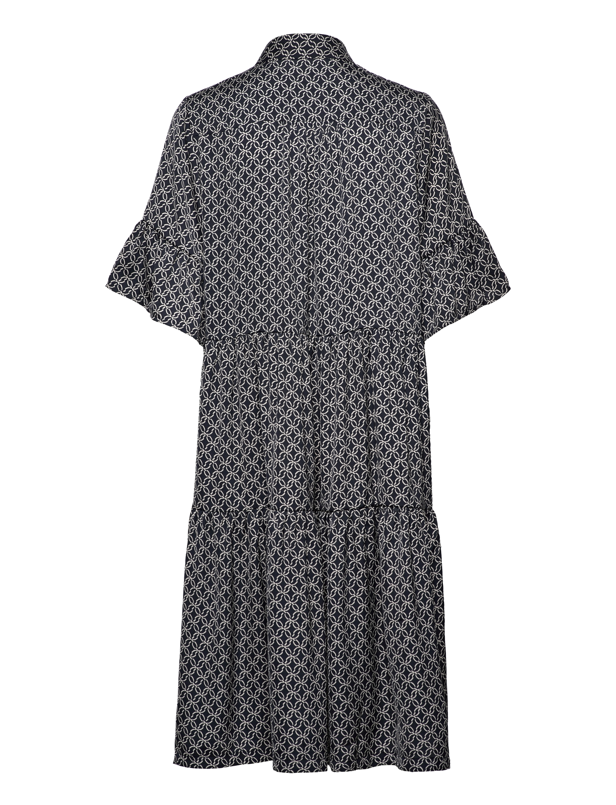 Rosemunde - Recycled polyester dress - dark blue graphic print - 1