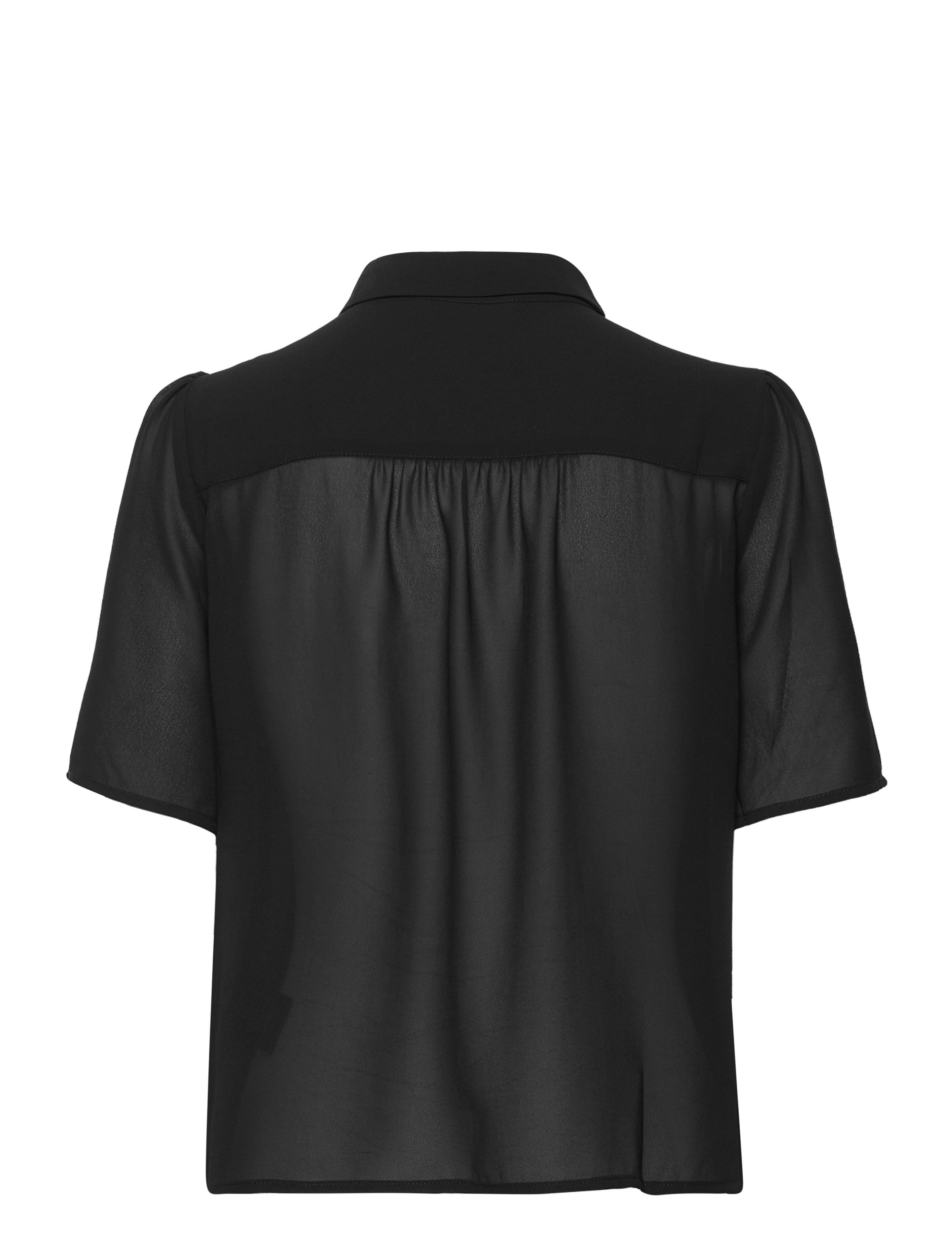Rosemunde - Recycle polyester shirt - black - 1