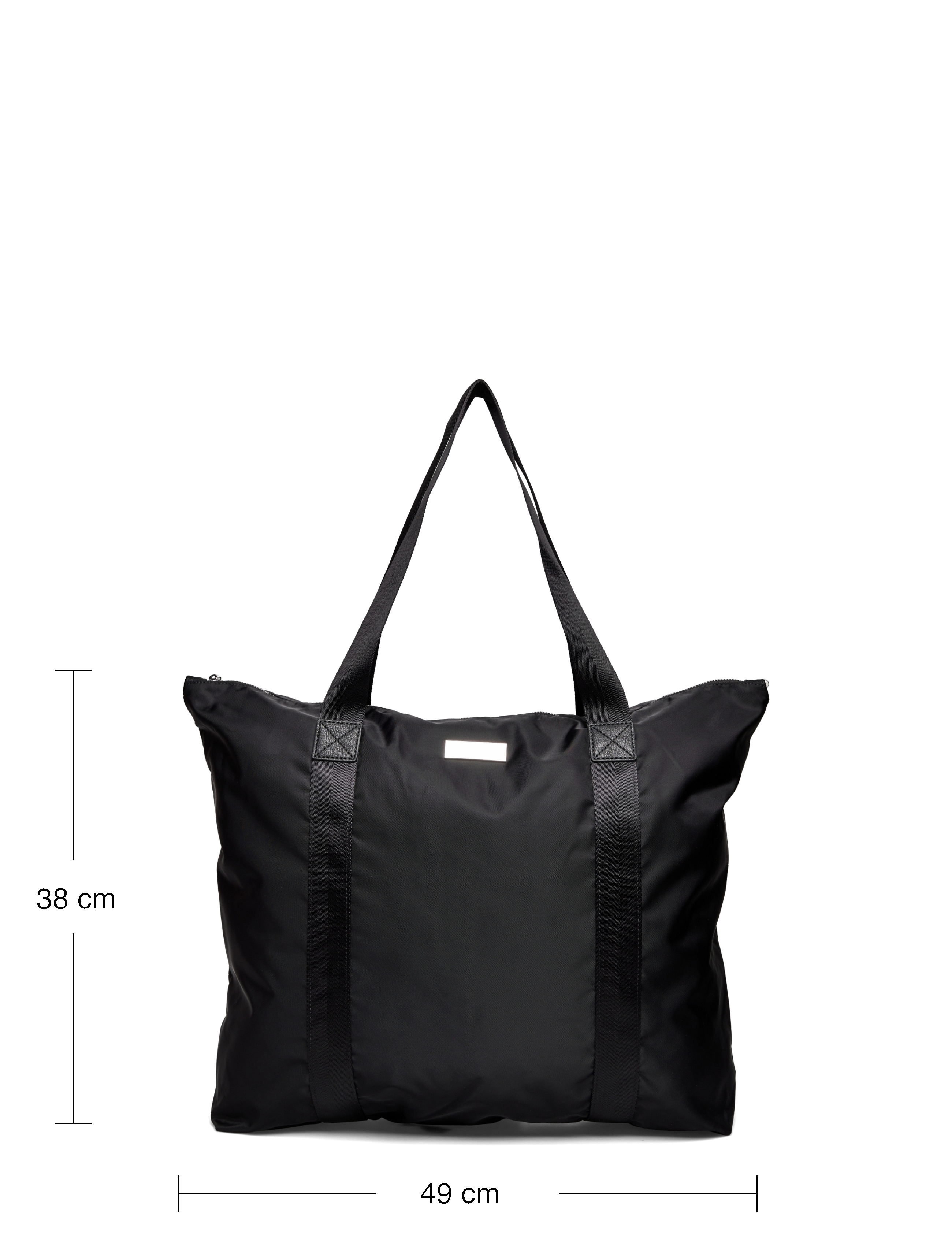 Rosemunde - Nylon shopper - black silver - 5