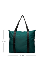 Rosemunde - Recycled nylon shopper - tote bags - dark teal - 4