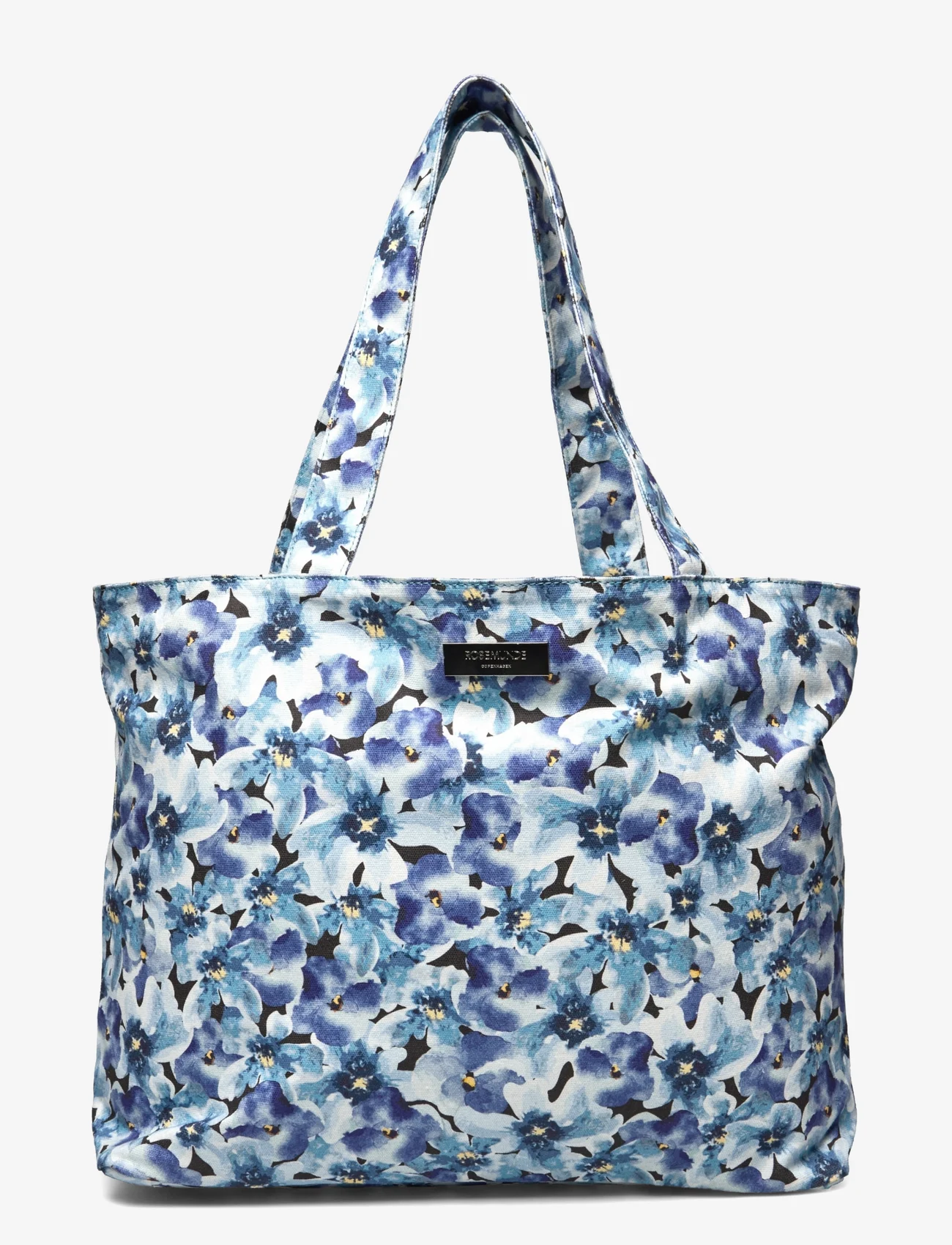 Rosemunde - Canvas shopper - tote bags - true amazonite flower print - 0
