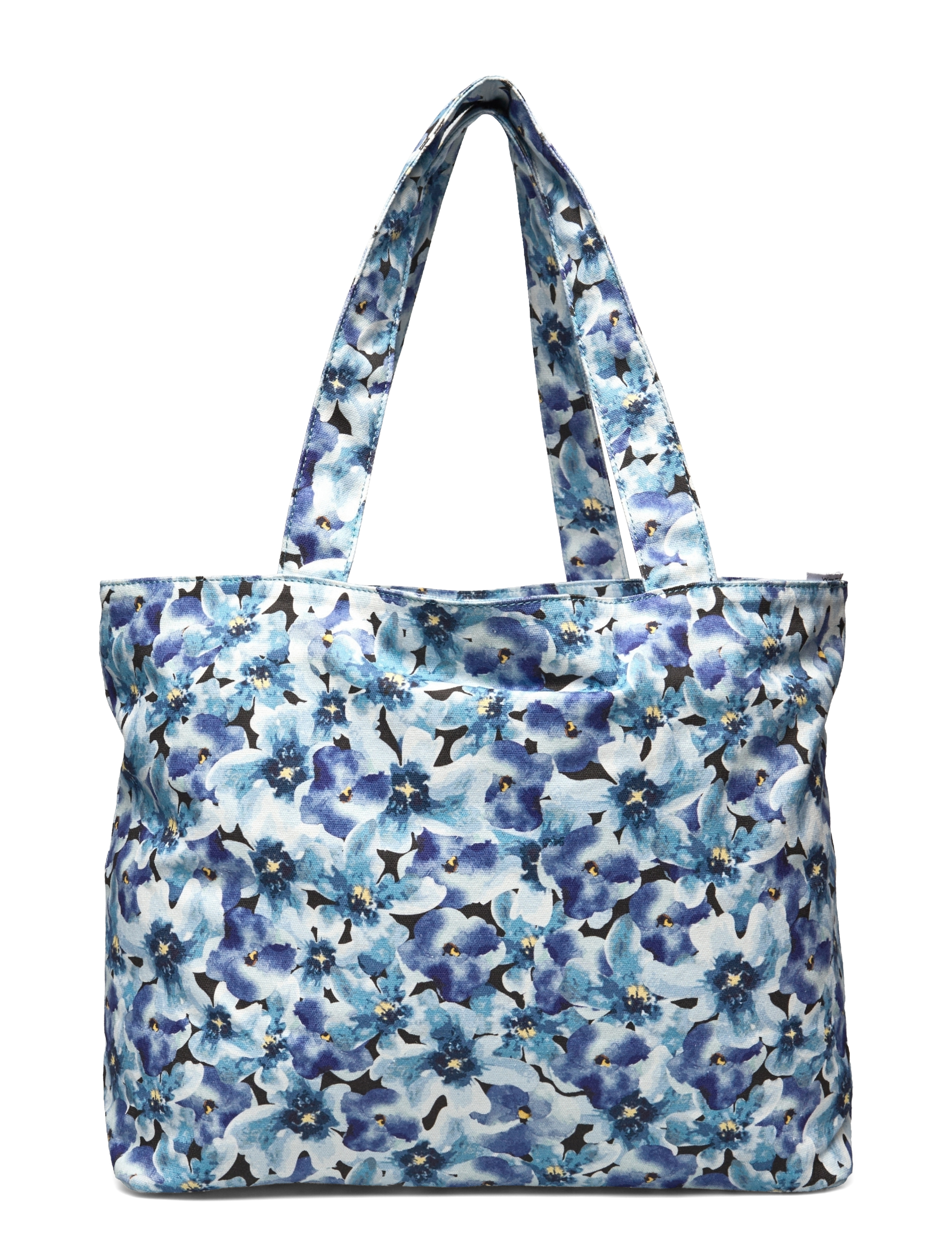 Rosemunde - Canvas shopper - true amazonite flower print - 1