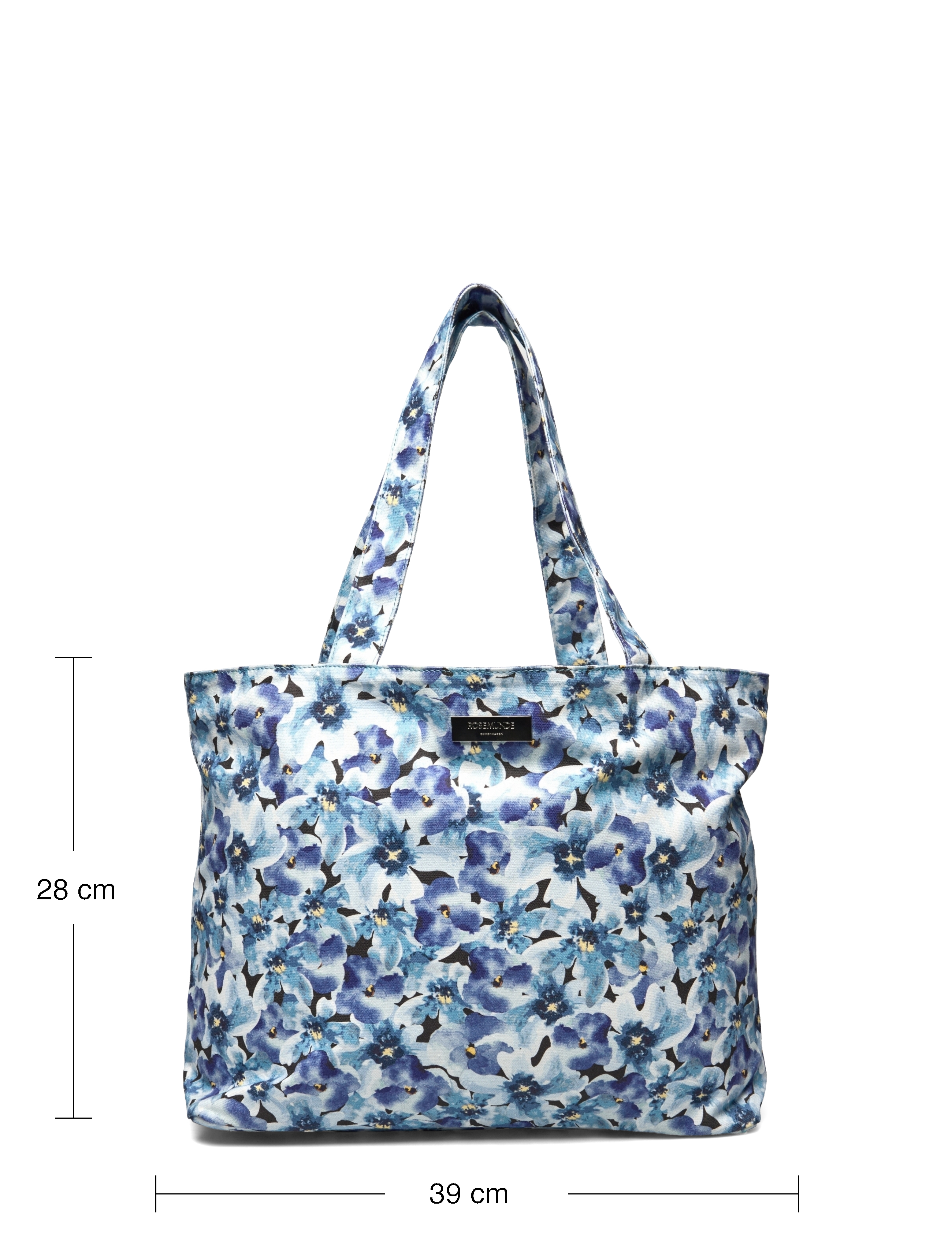 Rosemunde - Canvas shopper - true amazonite flower print - 4
