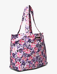 Rosemunde - Canvas shopper - tote bags - purple velvet flower print - 2