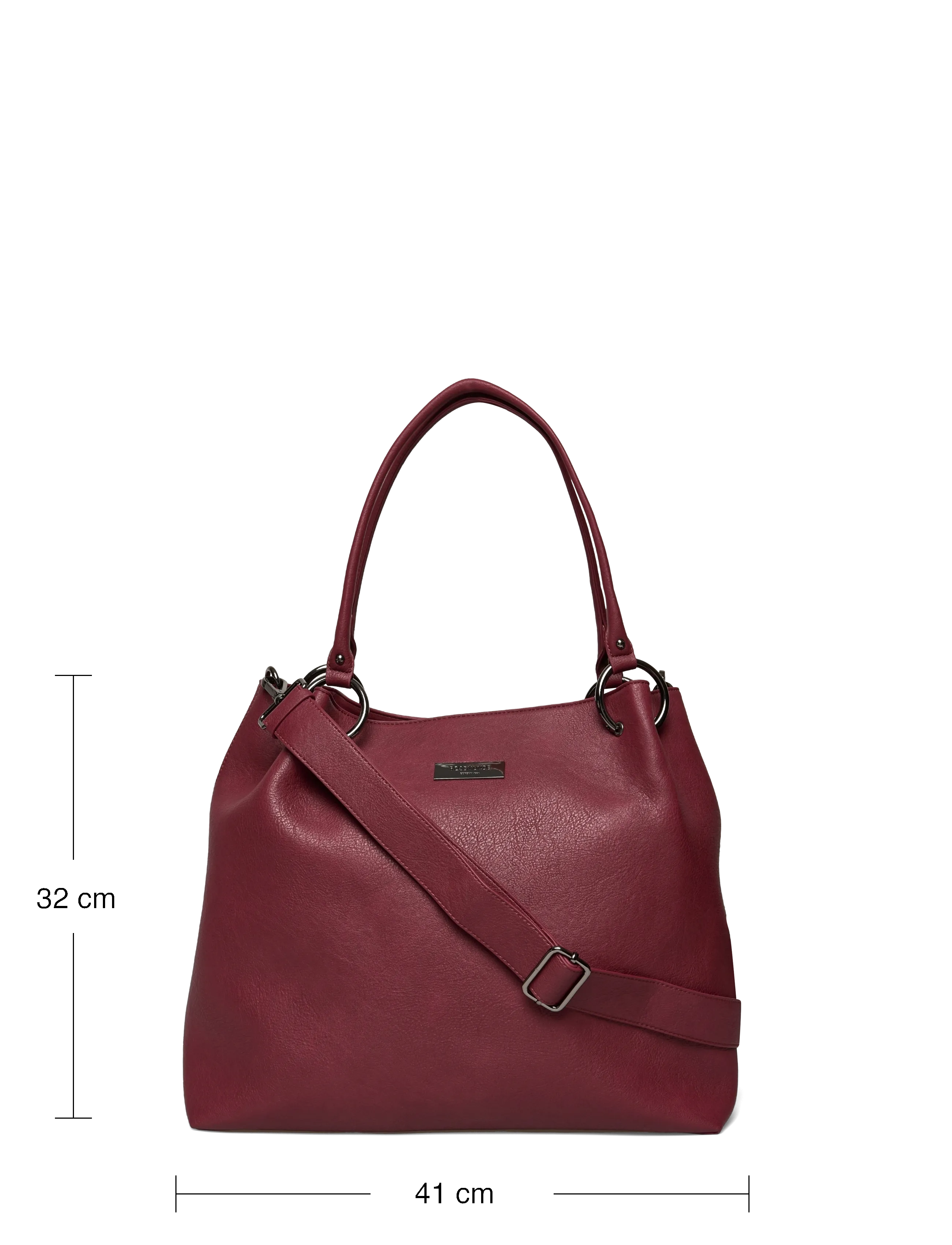 Rosemunde - RBAndora Big Shopper - festmode zu outlet-preisen - cranberry black oxid - 3