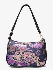 Rosemunde - Jacquard hand bag - konfirmation - golden purple jacquard - 1