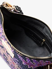 Rosemunde - Jacquard hand bag - festkläder till outletpriser - golden purple jacquard - 3