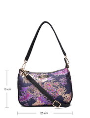Rosemunde - Jacquard hand bag - festkläder till outletpriser - golden purple jacquard - 4