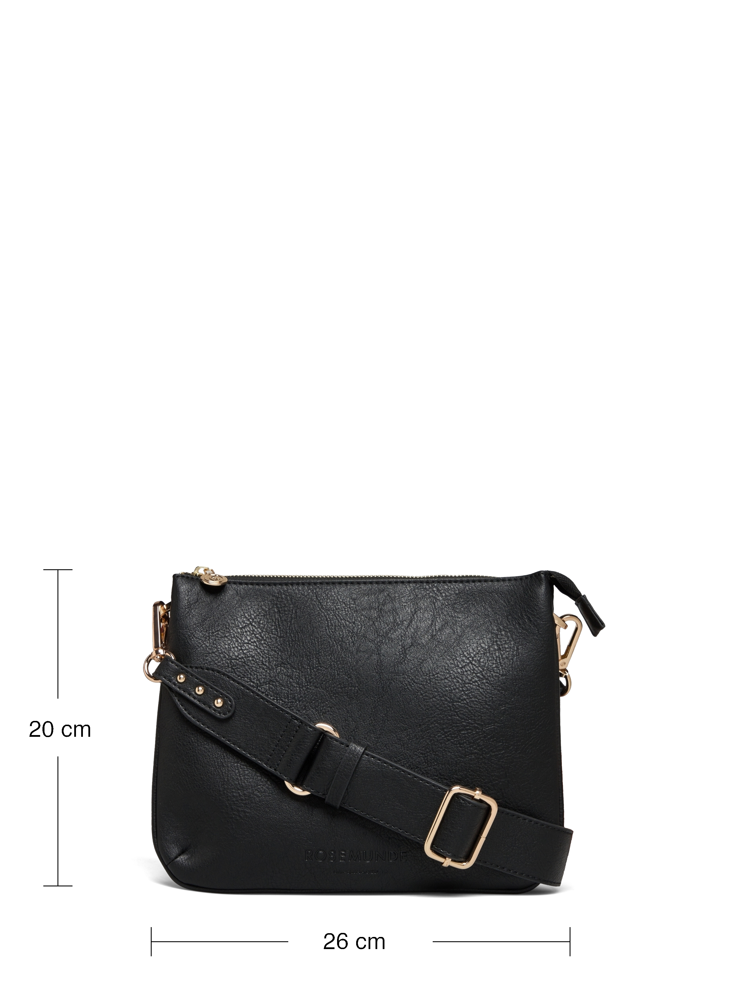 Rosemunde - RBAndora Small Cross Body Bag - accessoires - black gold - 4