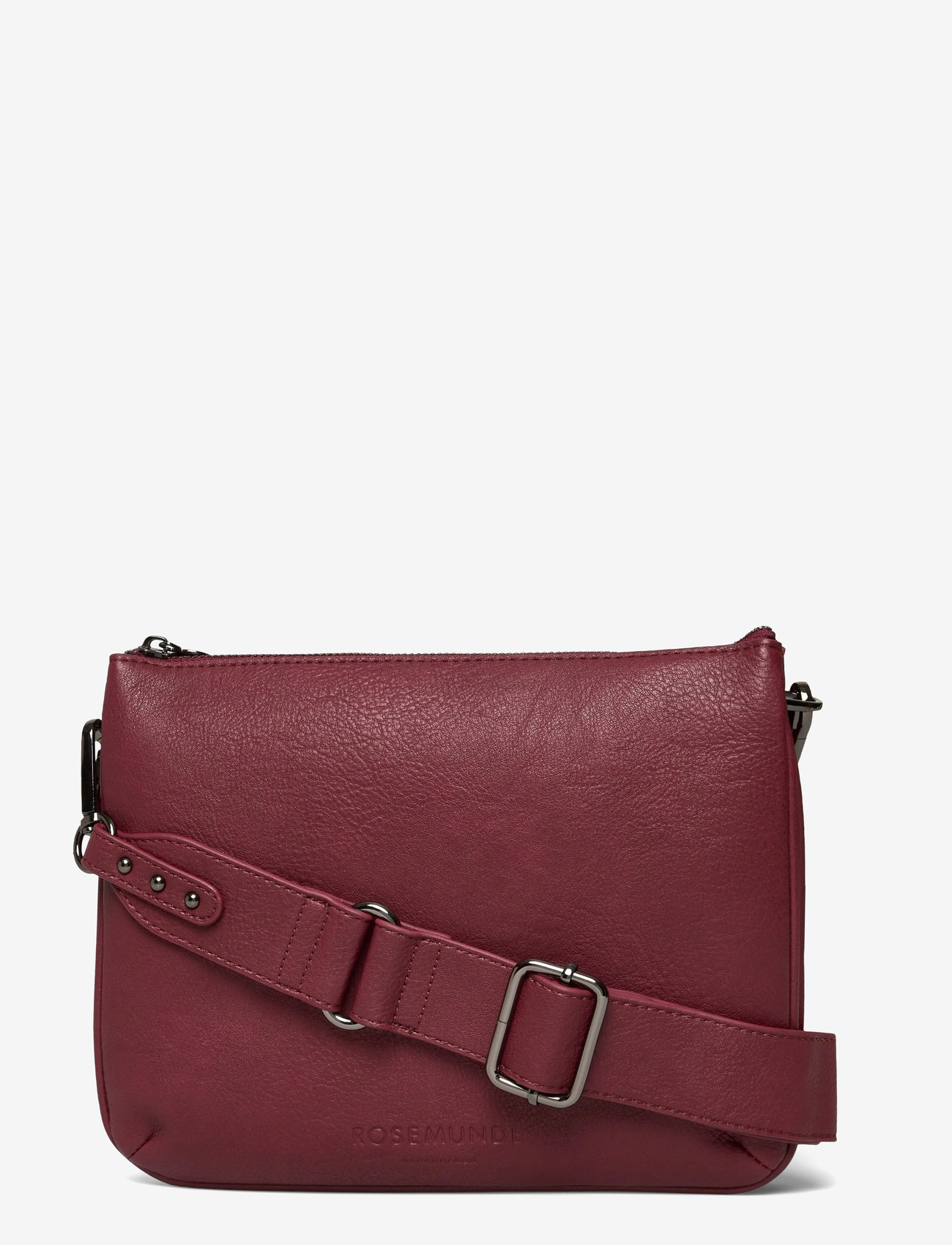 Rosemunde - RBAndora Small Cross Body Bag - crossbody bags - cranberry black oxid - 0