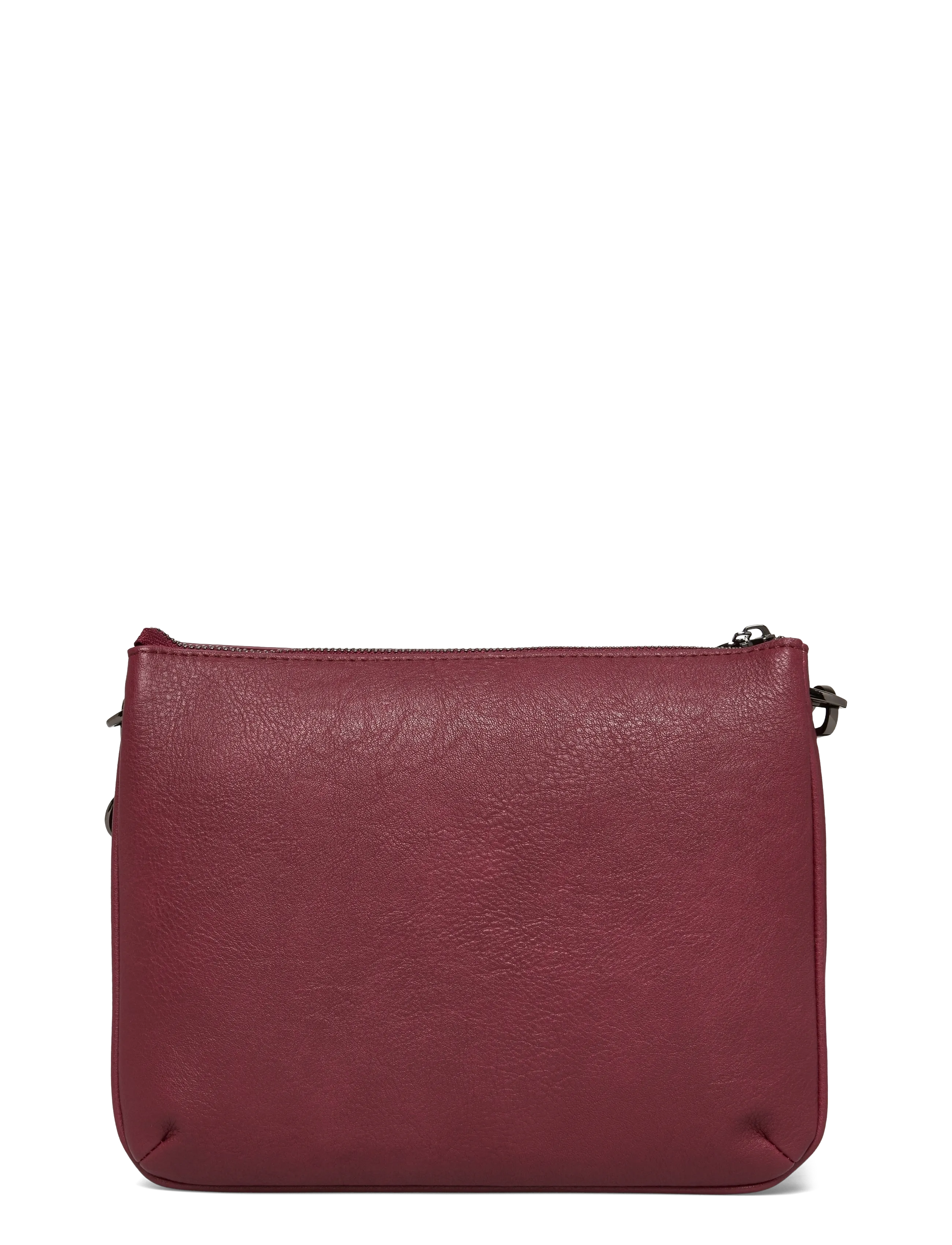 Rosemunde - RBAndora Small Cross Body Bag - crossbody bags - cranberry black oxid - 1