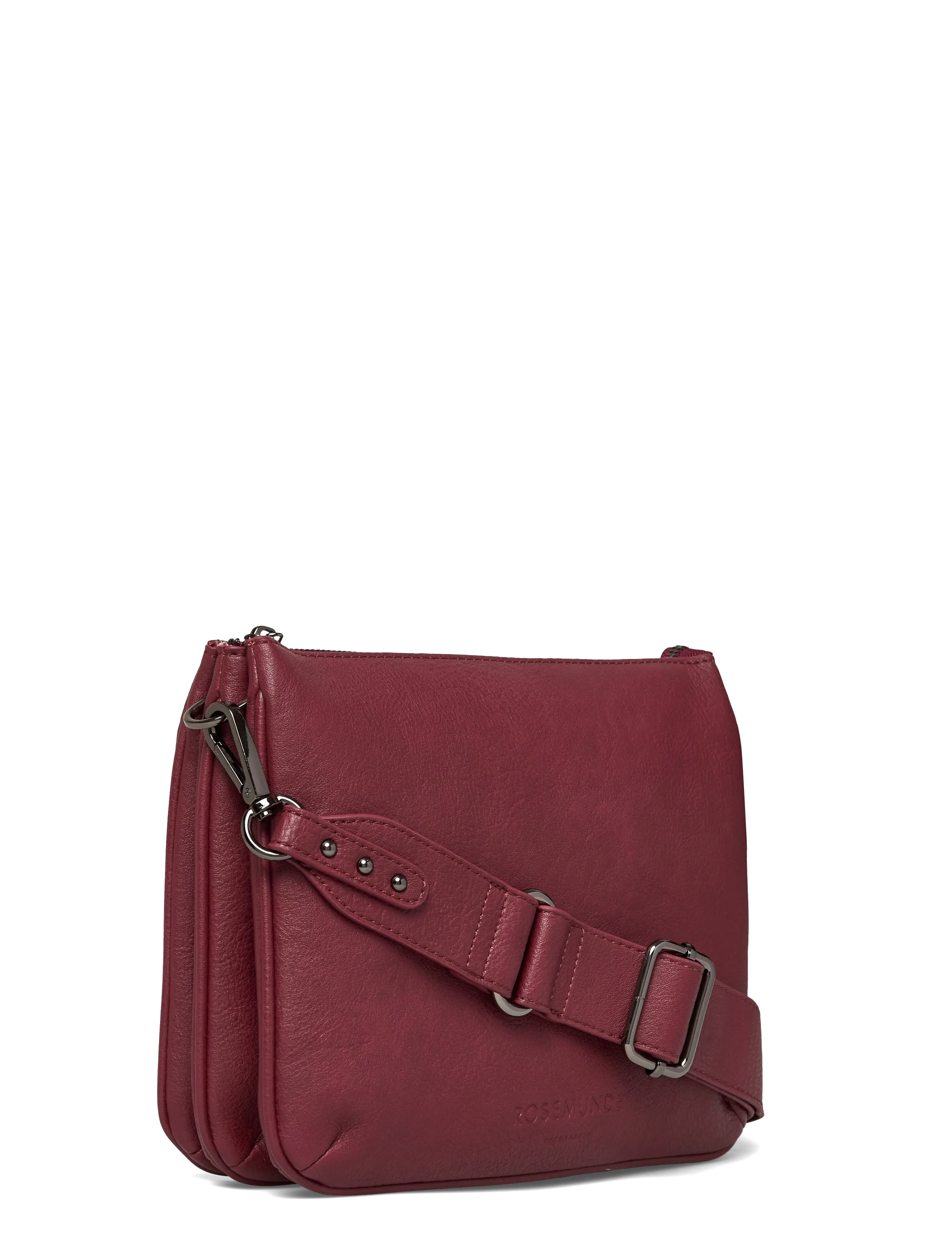 Rosemunde - RBAndora Small Cross Body Bag - crossbody bags - cranberry black oxid - 2