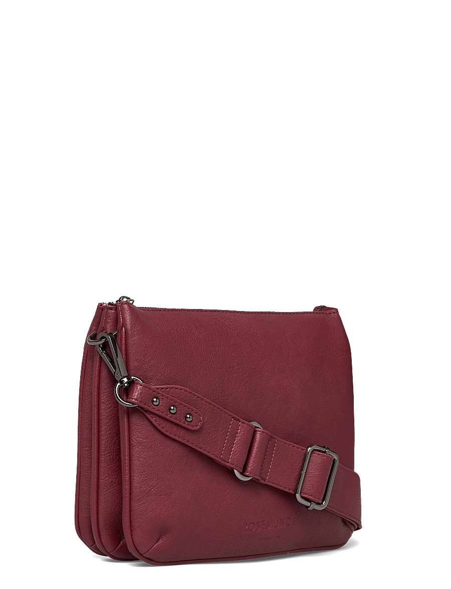 Rosemunde - RBAndora Small Cross Body Bag - Üleõlakotid - cranberry black oxid - 2
