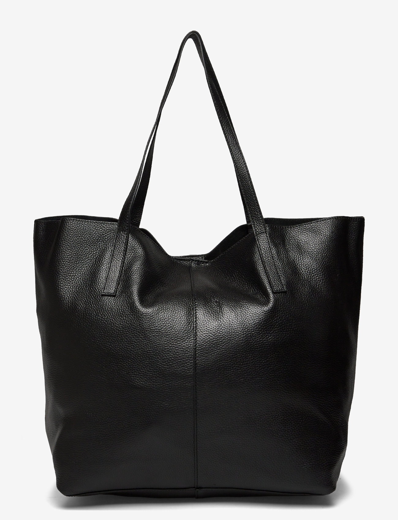 Rosemunde - Leather shopper - black silver - 0
