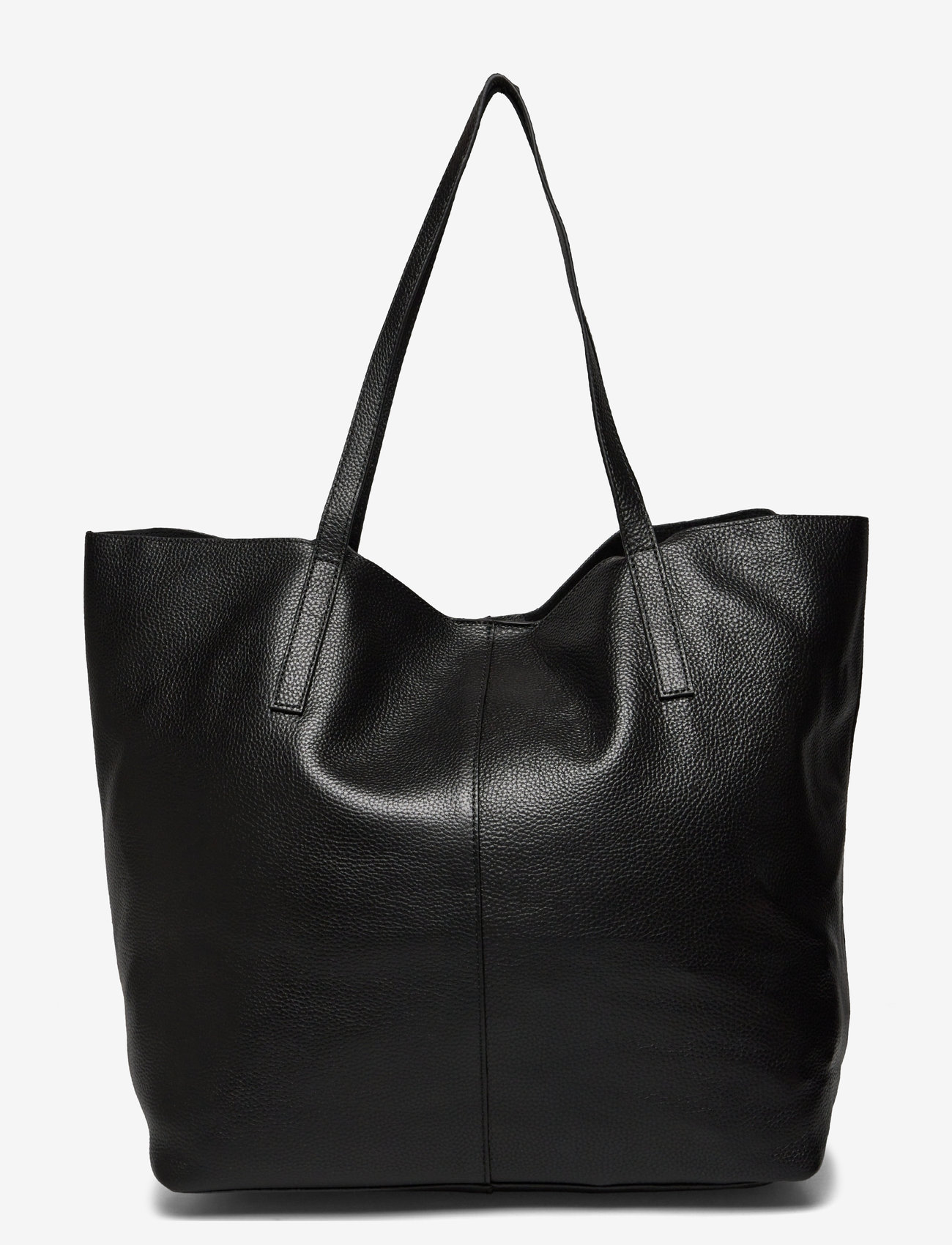 Rosemunde - Leather shopper - black silver - 1