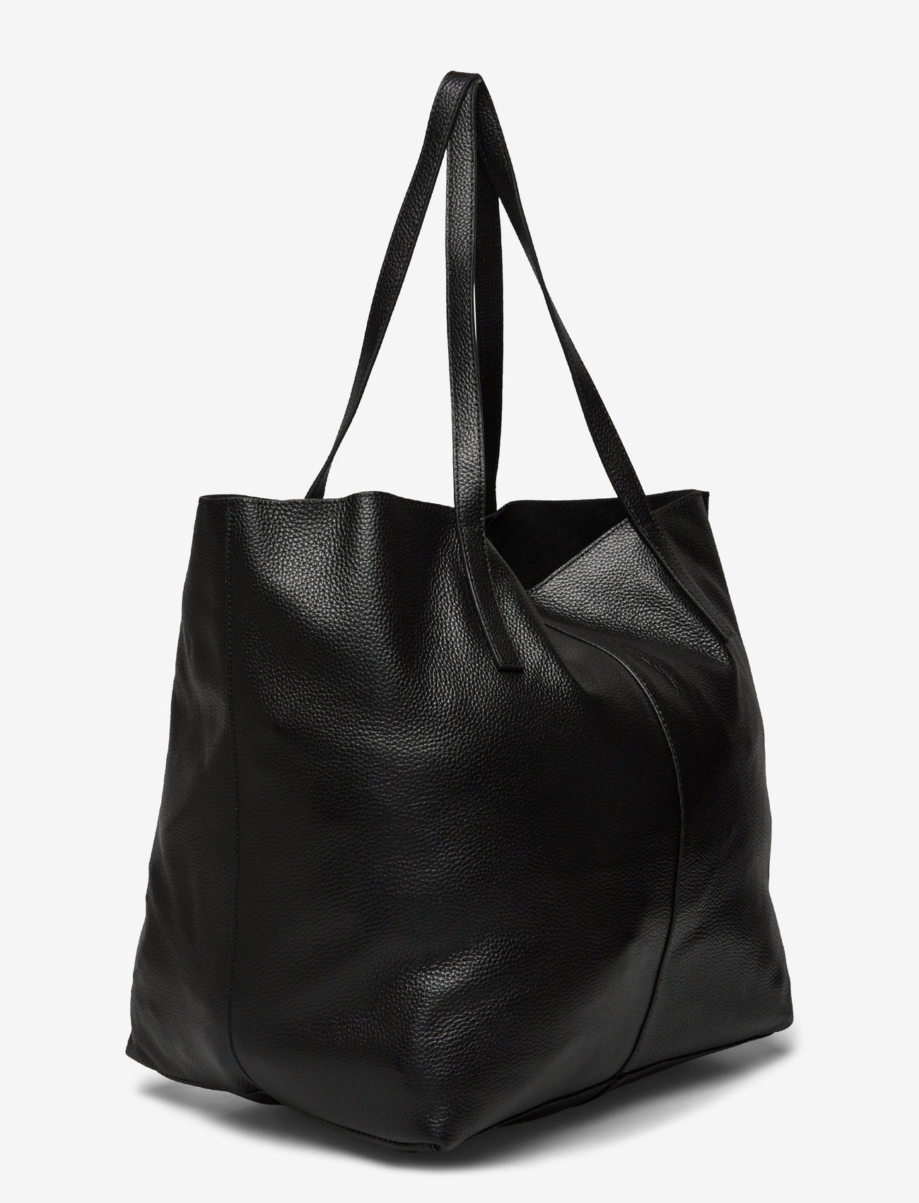 Rosemunde - Leather shopper - black silver - 2