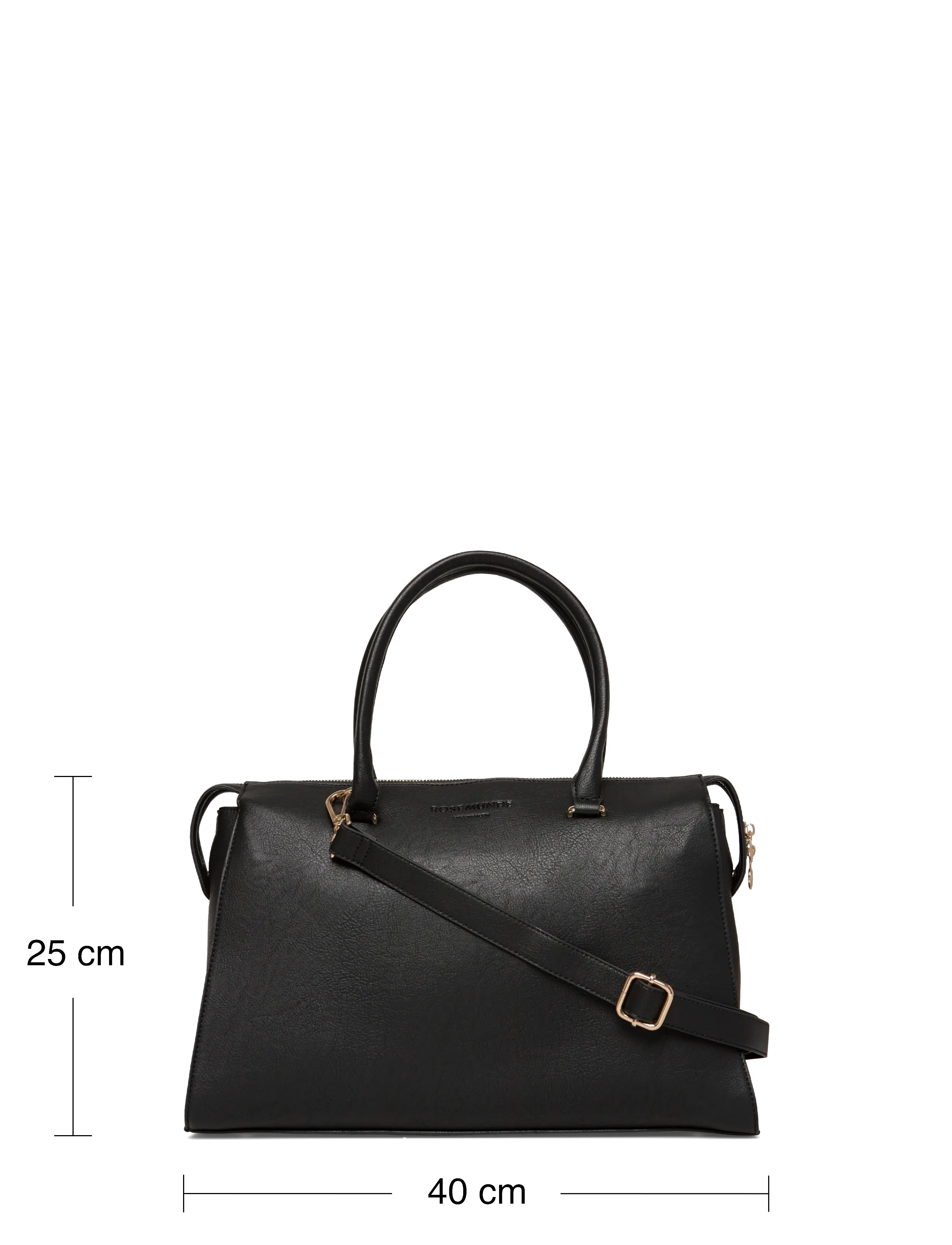 Rosemunde - Andora working bag - black gold - 3