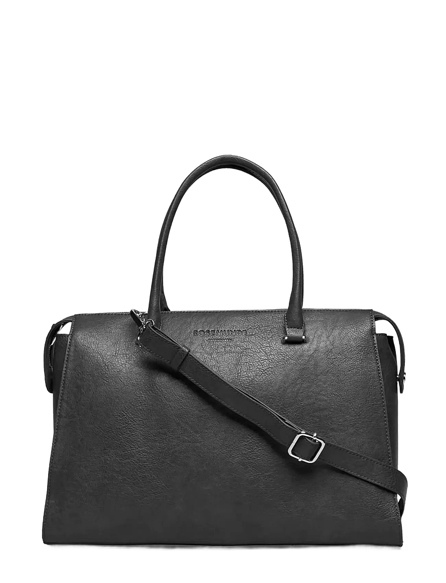 Rosemunde - RBAndora Medium Working Bag - hverdags stil - black silver - 0
