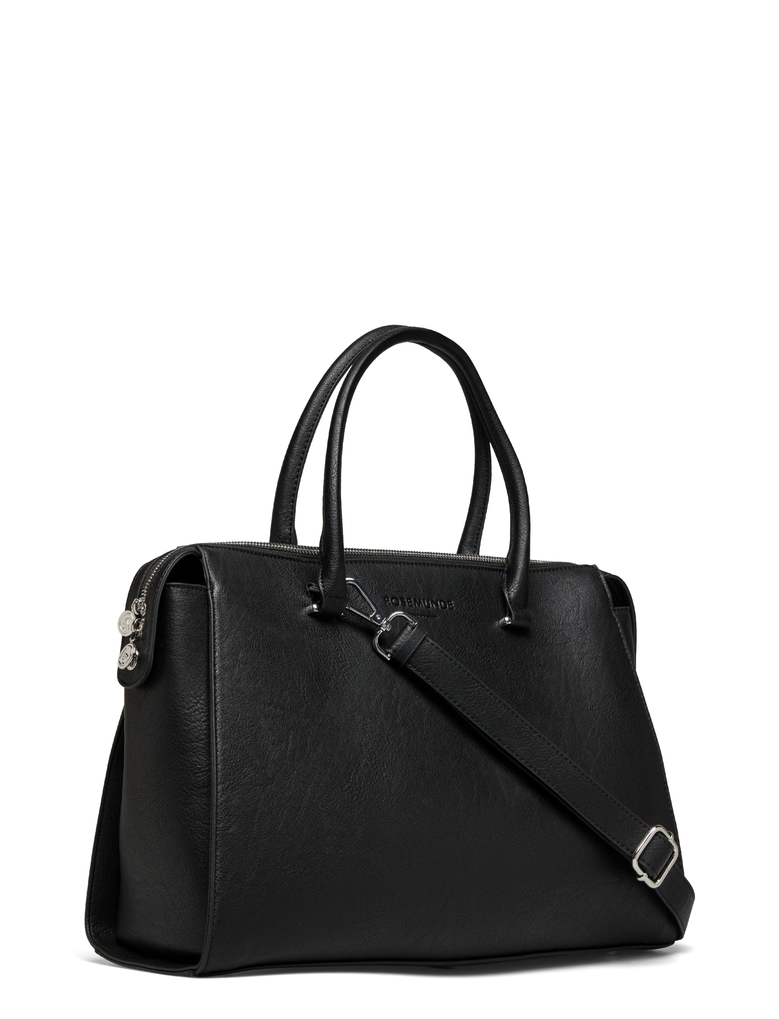 Rosemunde - Andora working bag - black silver - 2