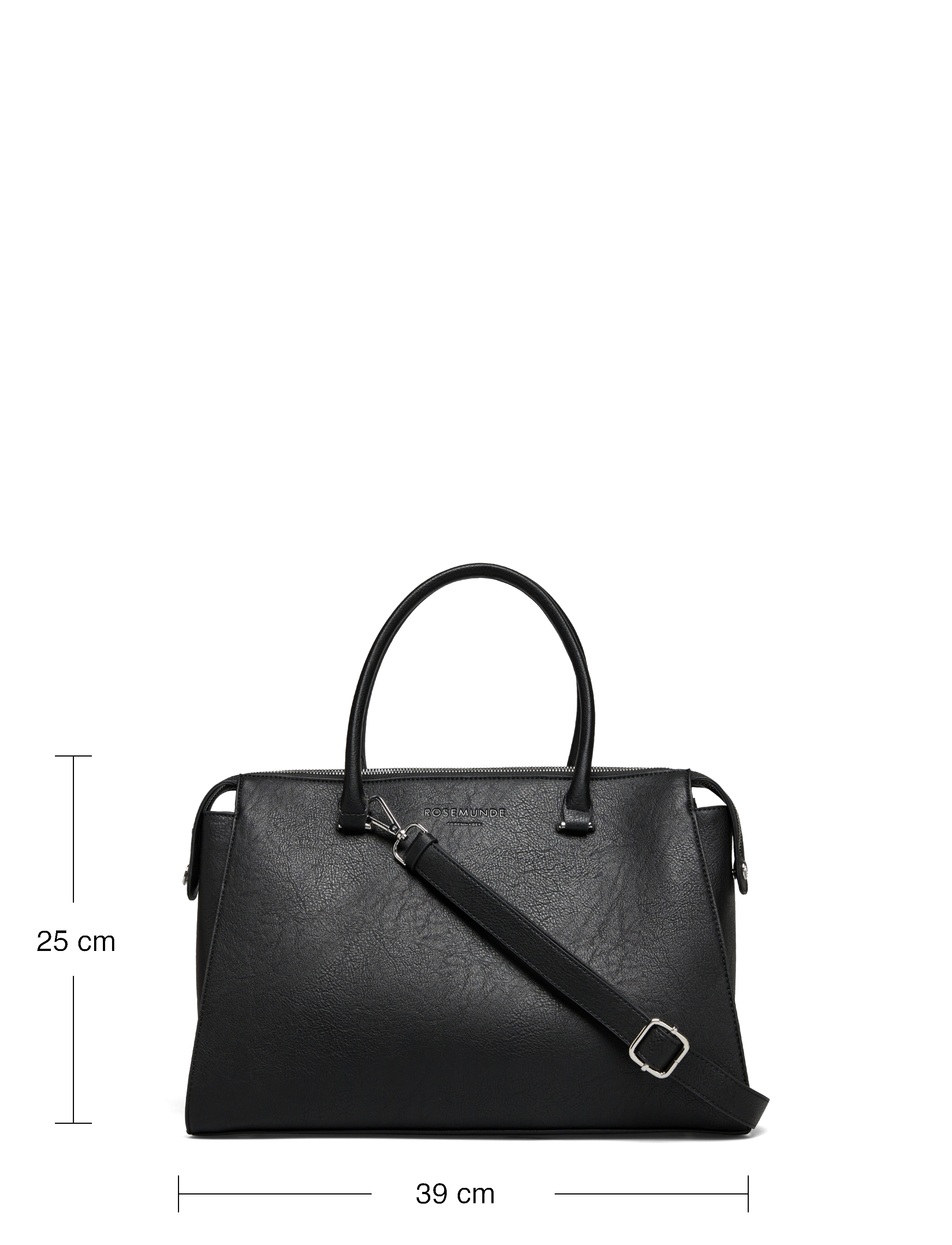 Rosemunde - Andora working bag - black silver - 3