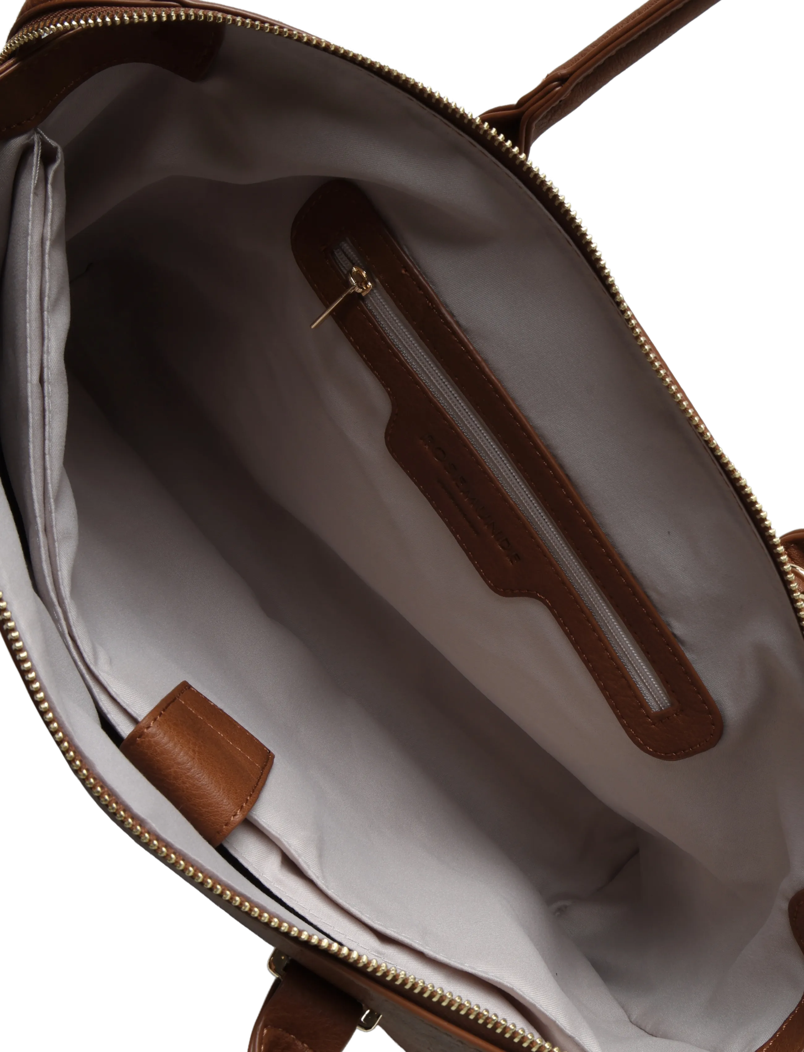 Rosemunde - RBAndora Medium Working Bag - igapäevane stiil - cocoa brown gold - 4