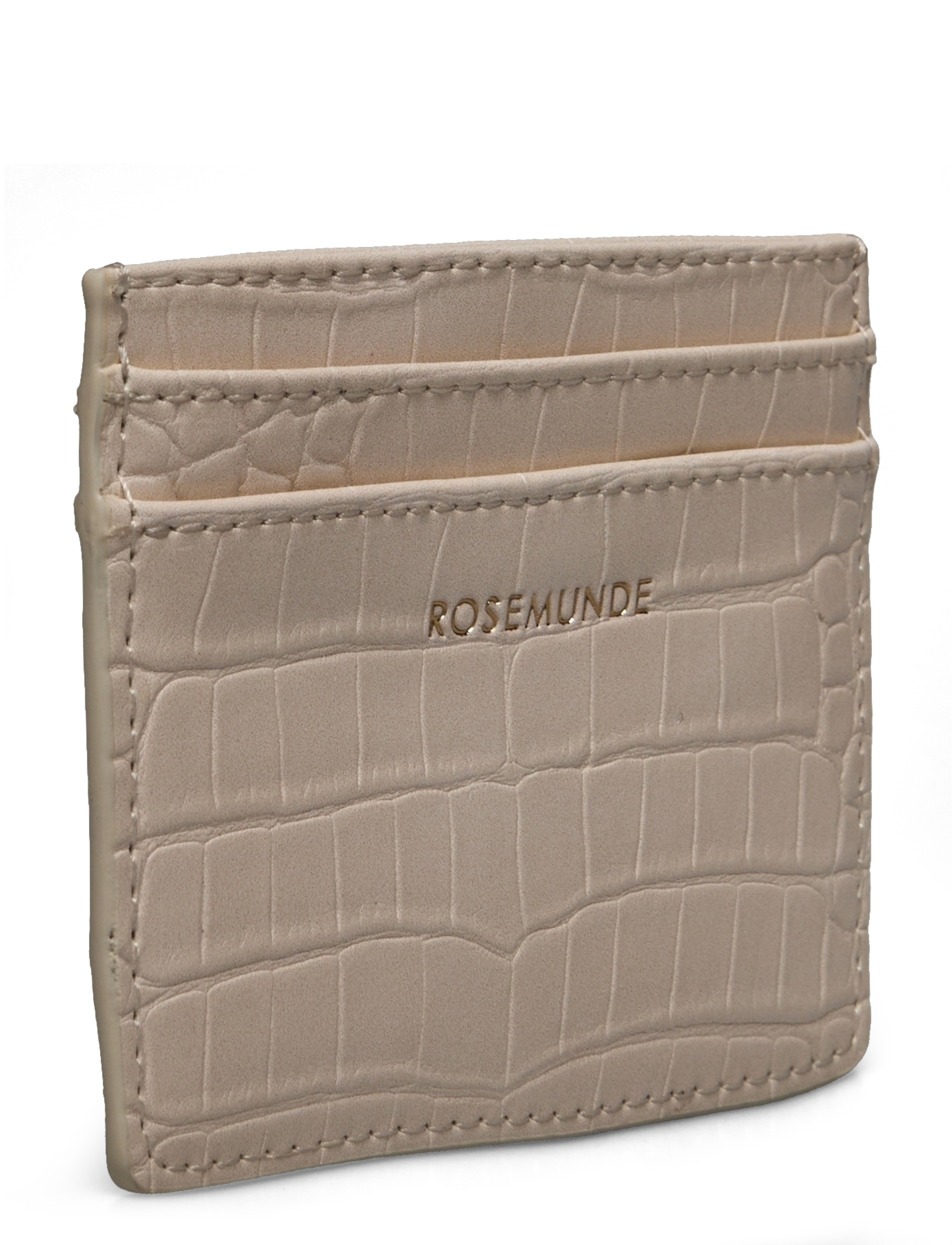 Rosemunde - Ava card holder - die niedrigsten preise - cloud dancer gold - 2