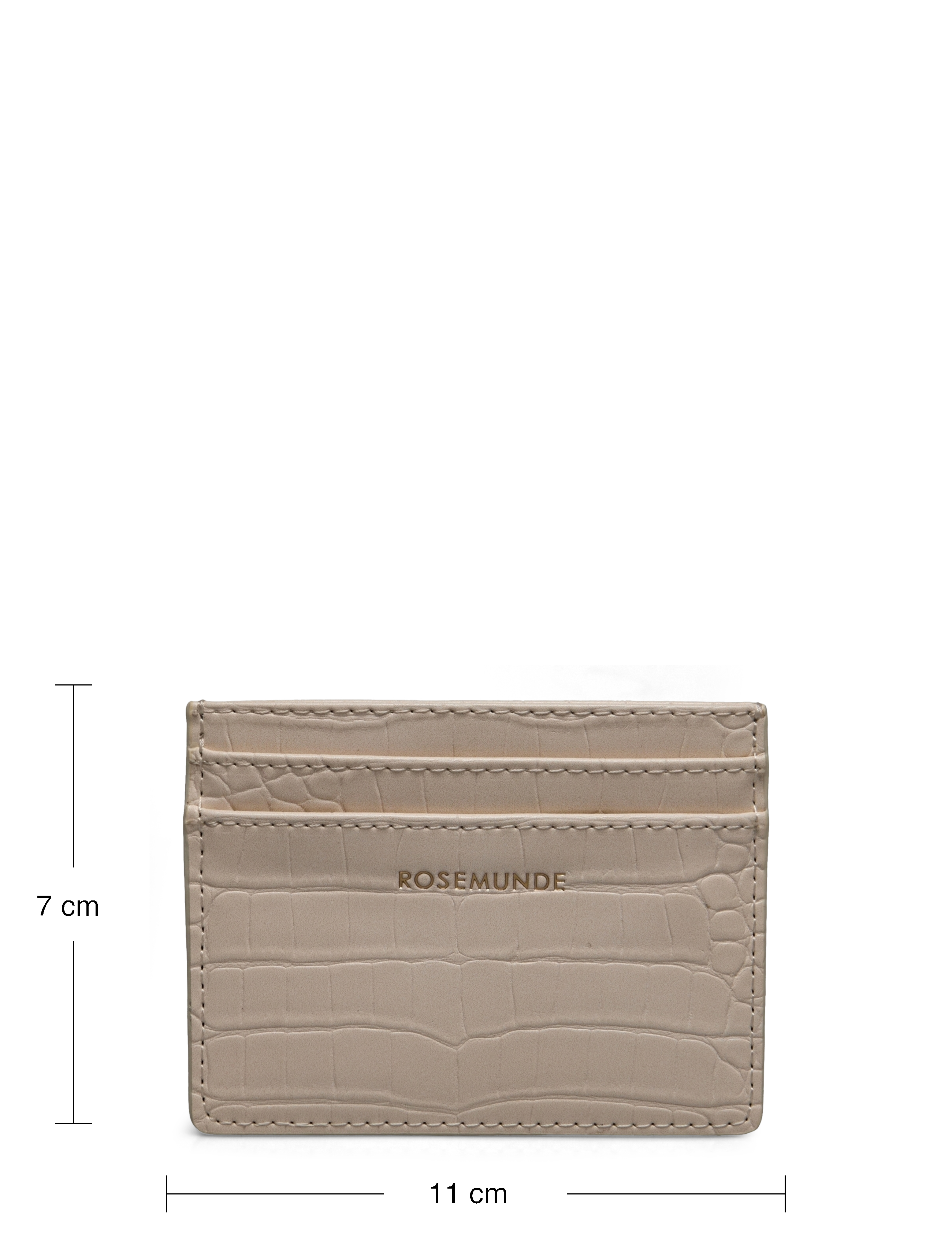 Rosemunde - Ava card holder - die niedrigsten preise - cloud dancer gold - 3