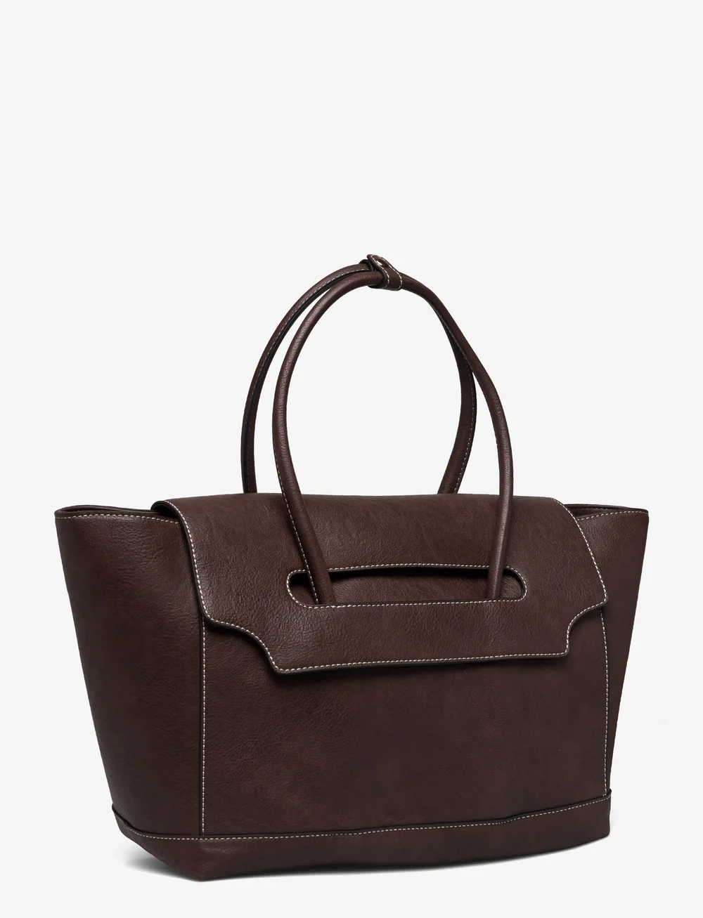 Rosemunde - Andora 2 in 1 working bag - shoppingväskor - dark brown gold - 3