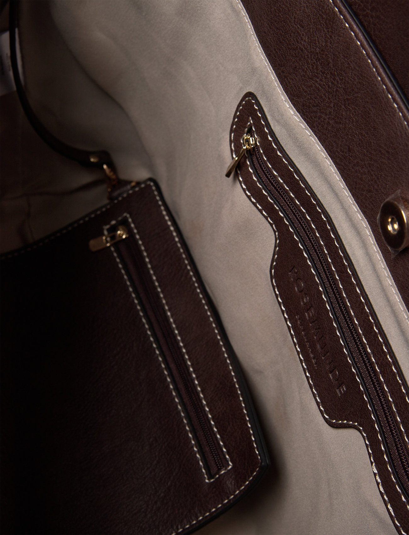 Rosemunde - RBAndora Working Bag - dark brown gold - 4