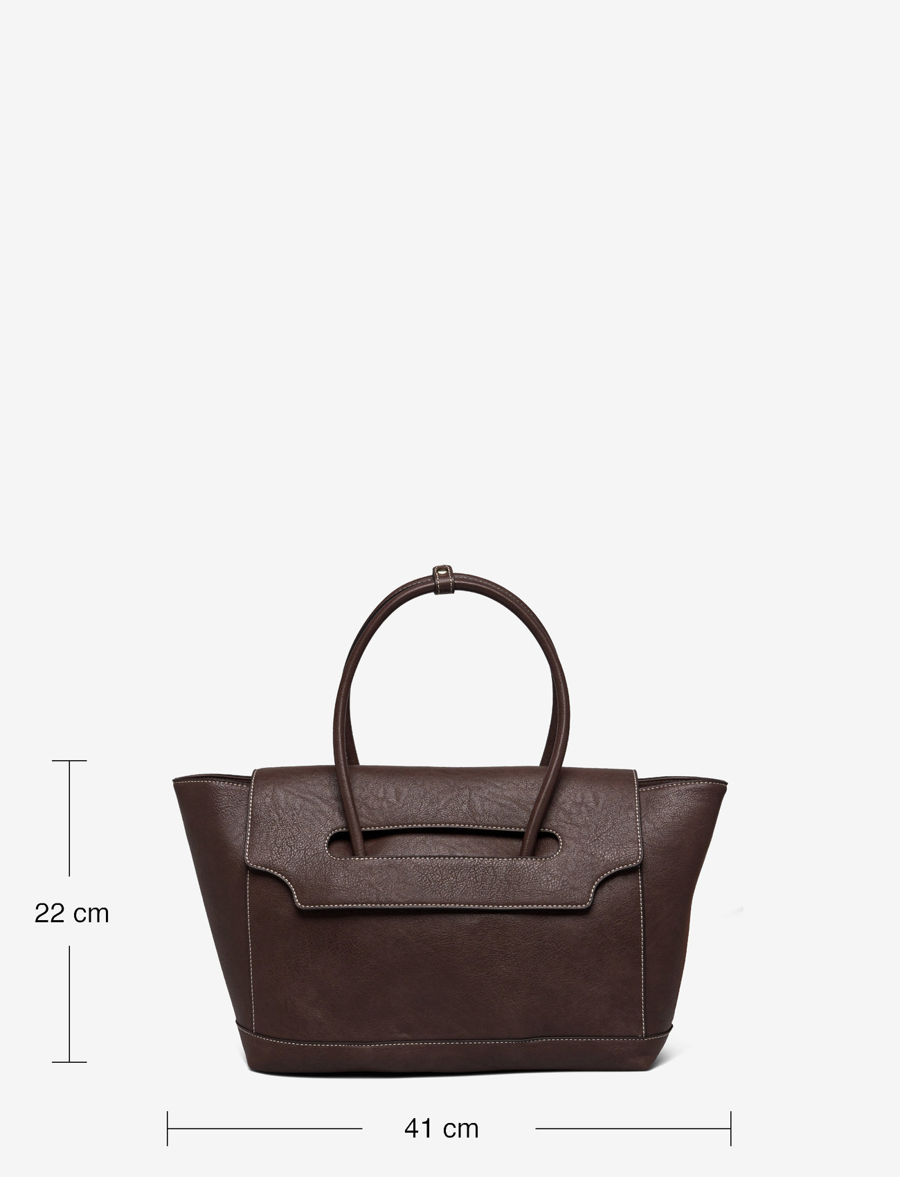 Rosemunde - RBAndora Working Bag - dark brown gold - 5