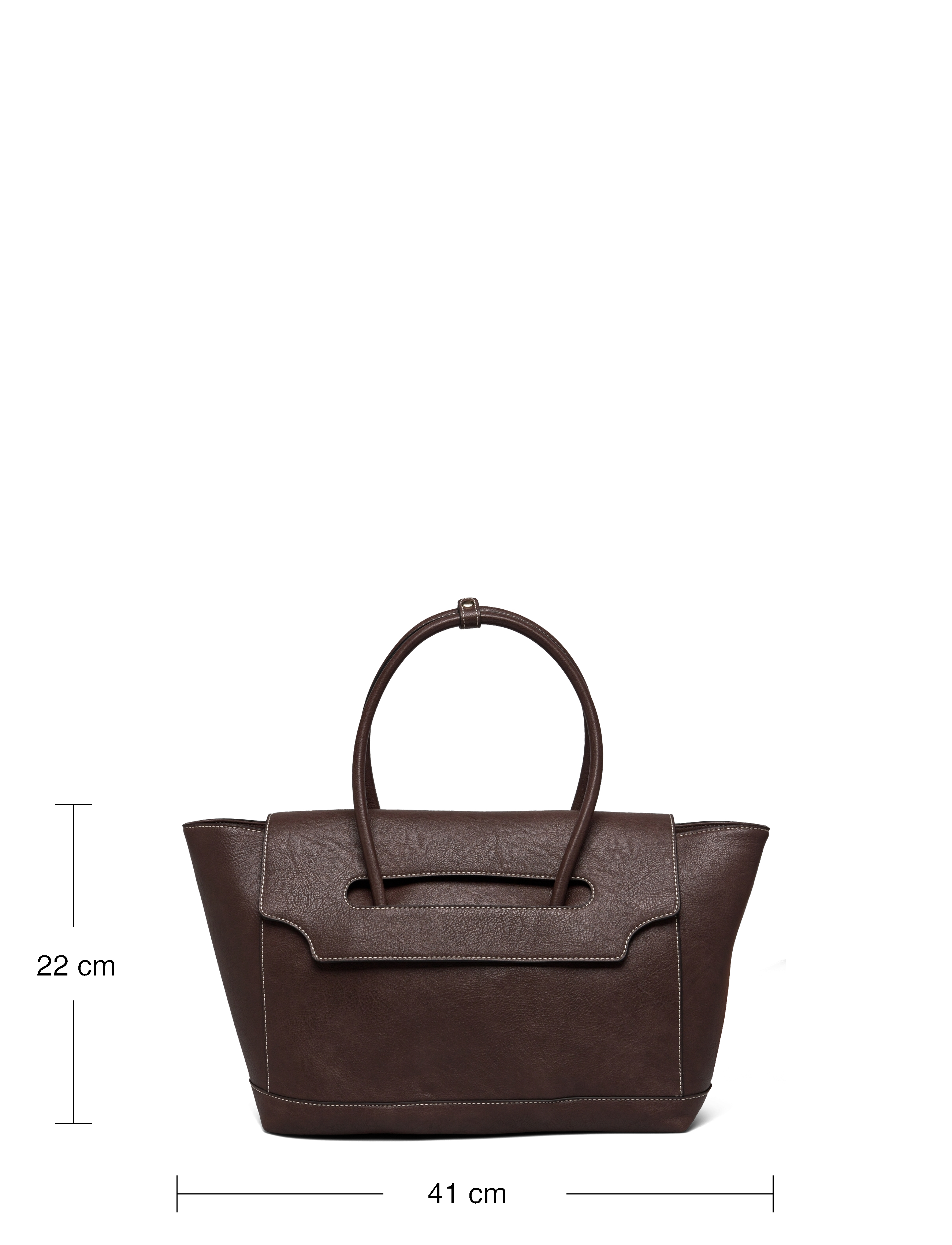 Rosemunde - RBAndora Working Bag - dark brown gold - 5
